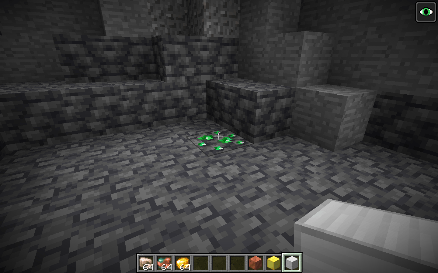 Get your Deepslate copper, coal, & emerald before 1.18 comes out