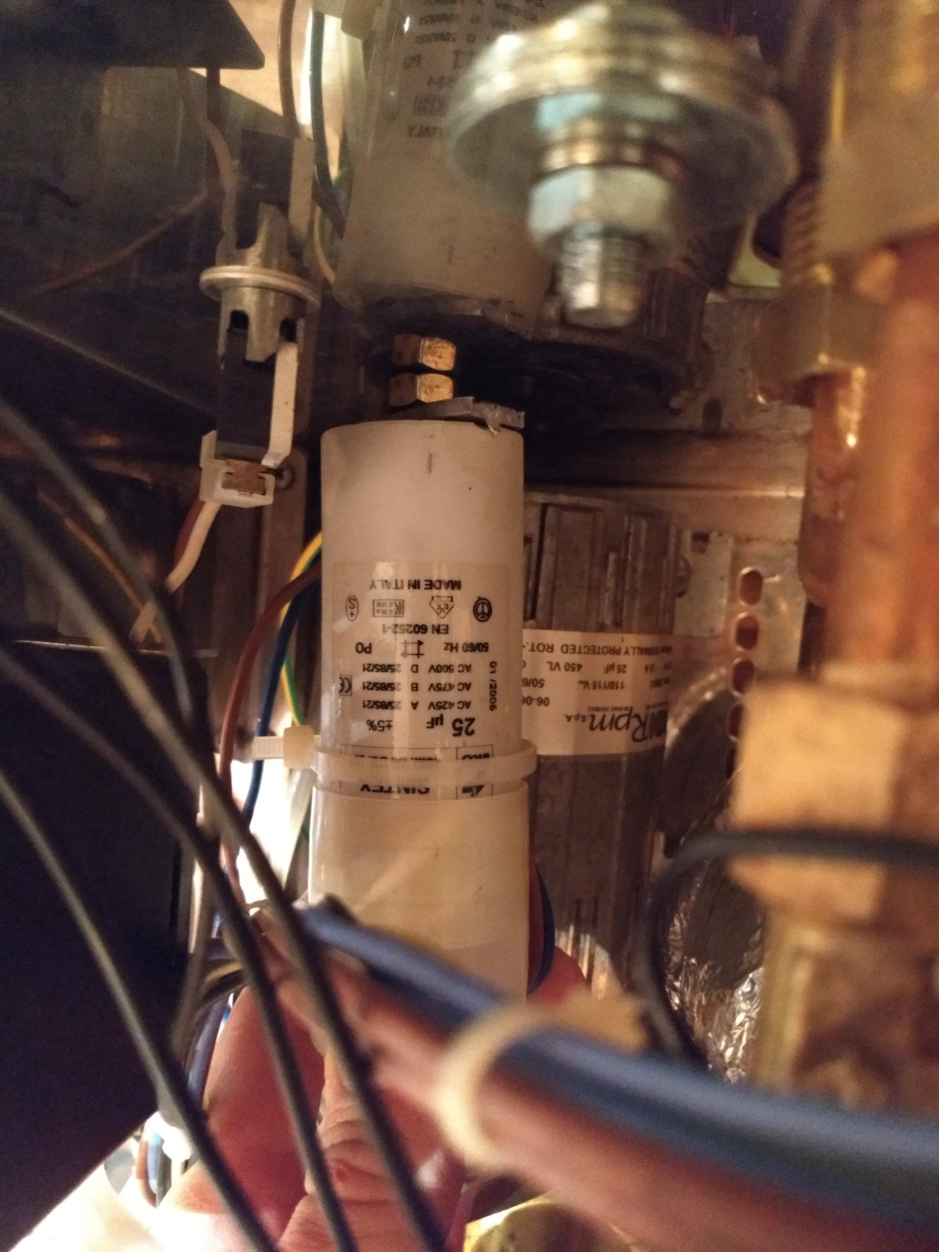Does the capacitor of rotary pump need to be grounded to body r/Coffee
