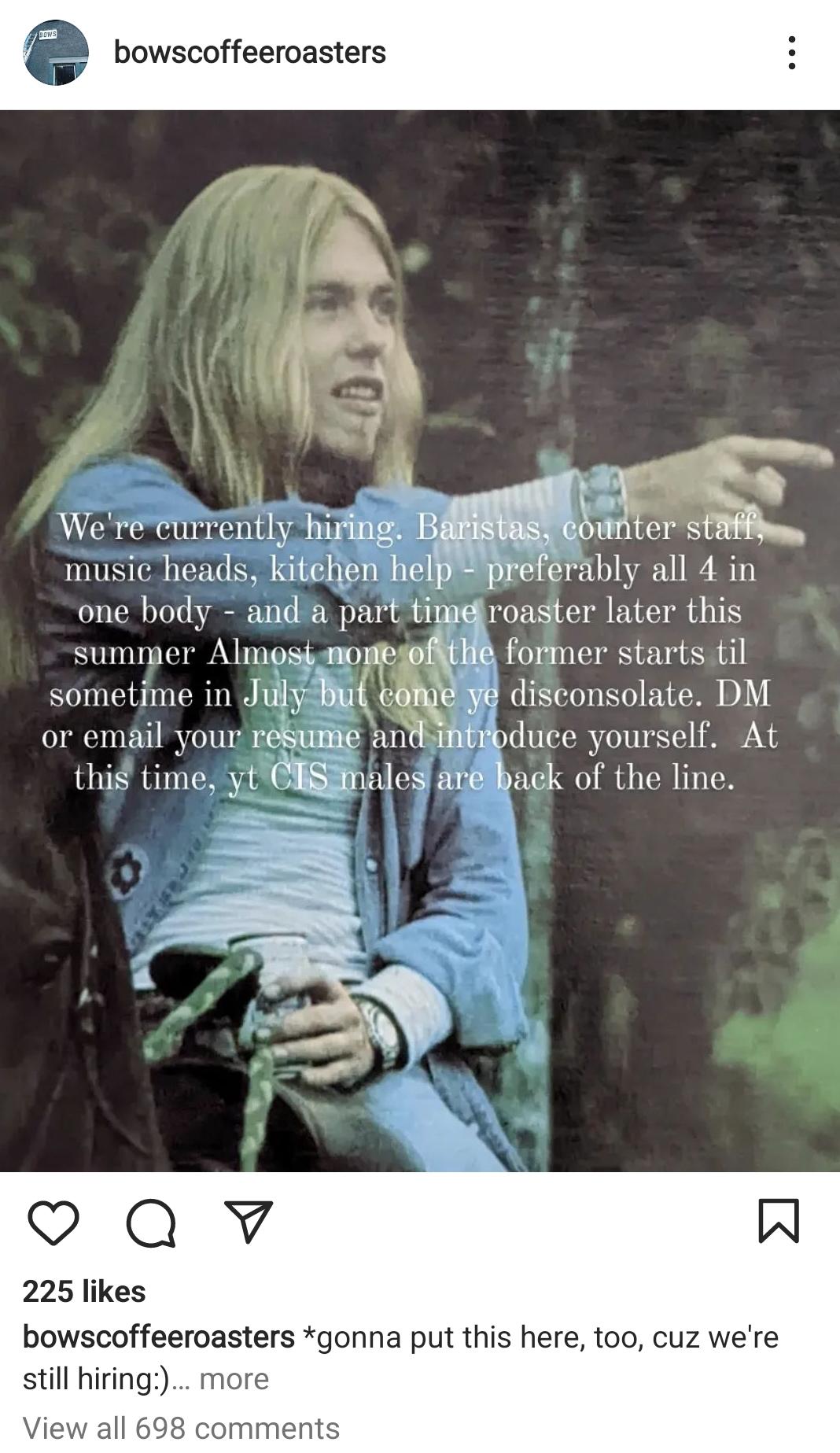 Woke Canadian Coffee shop discriminating against CIS White males in