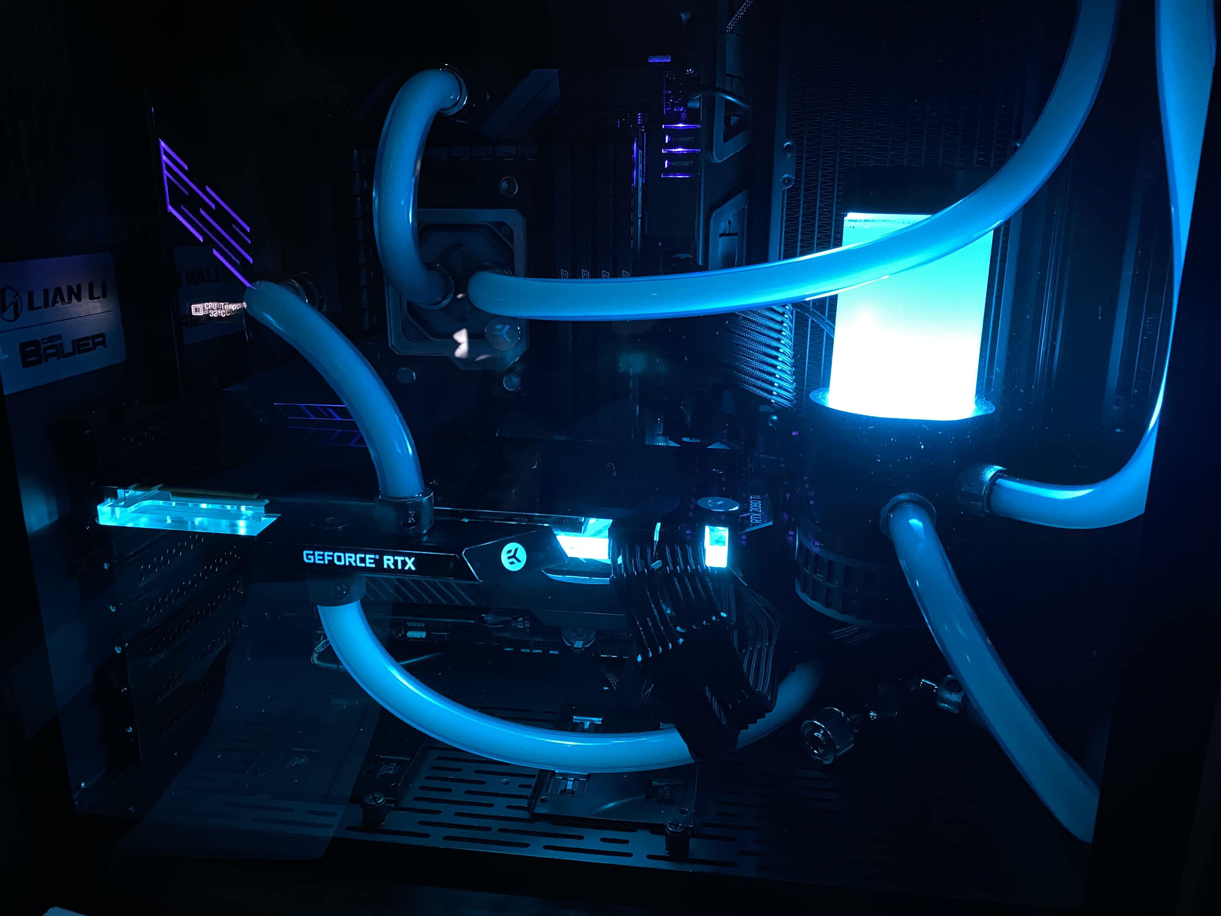 Leak testing complete All done...for now! r/watercooling