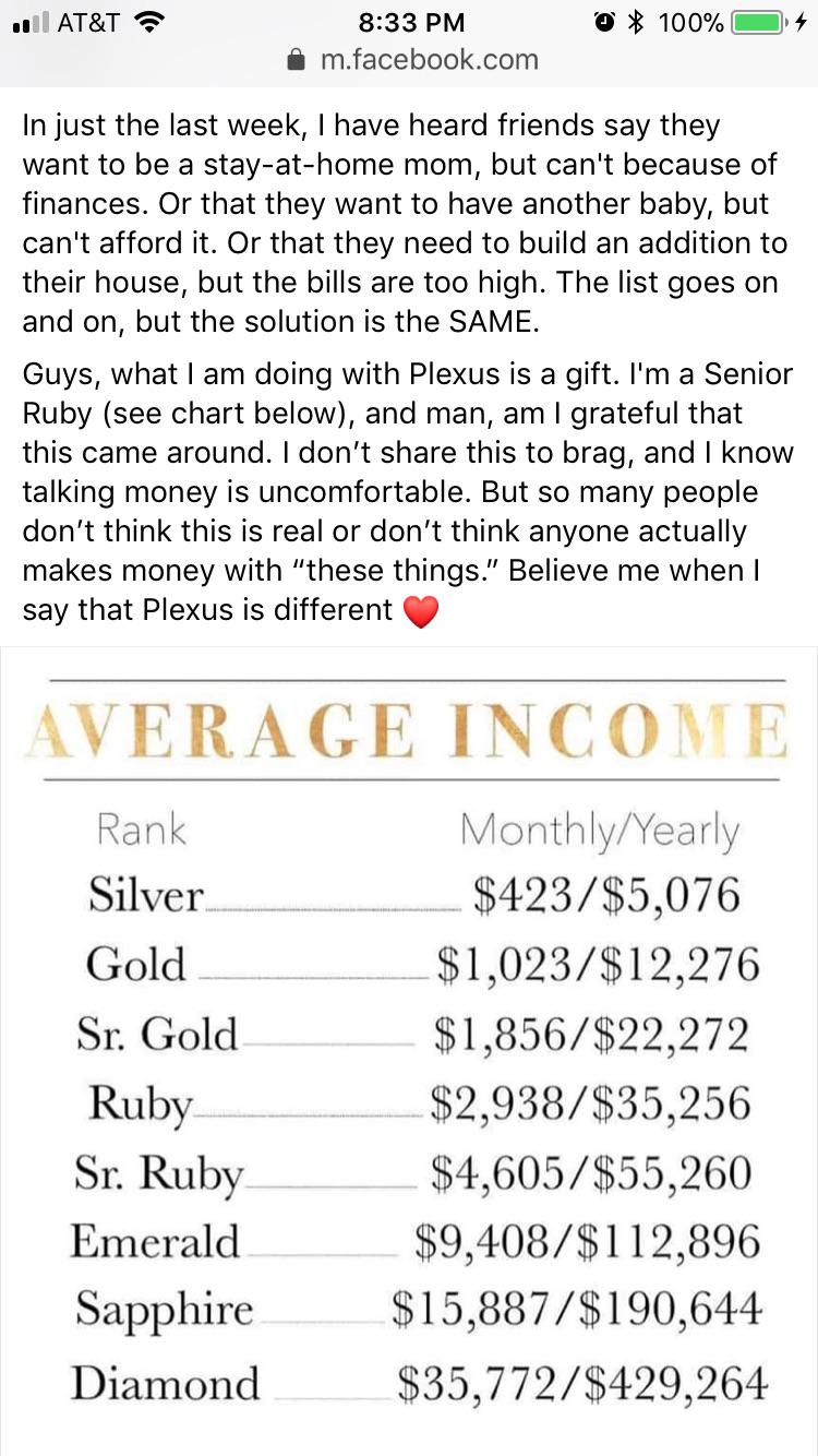 Plexus really?? antiMLM