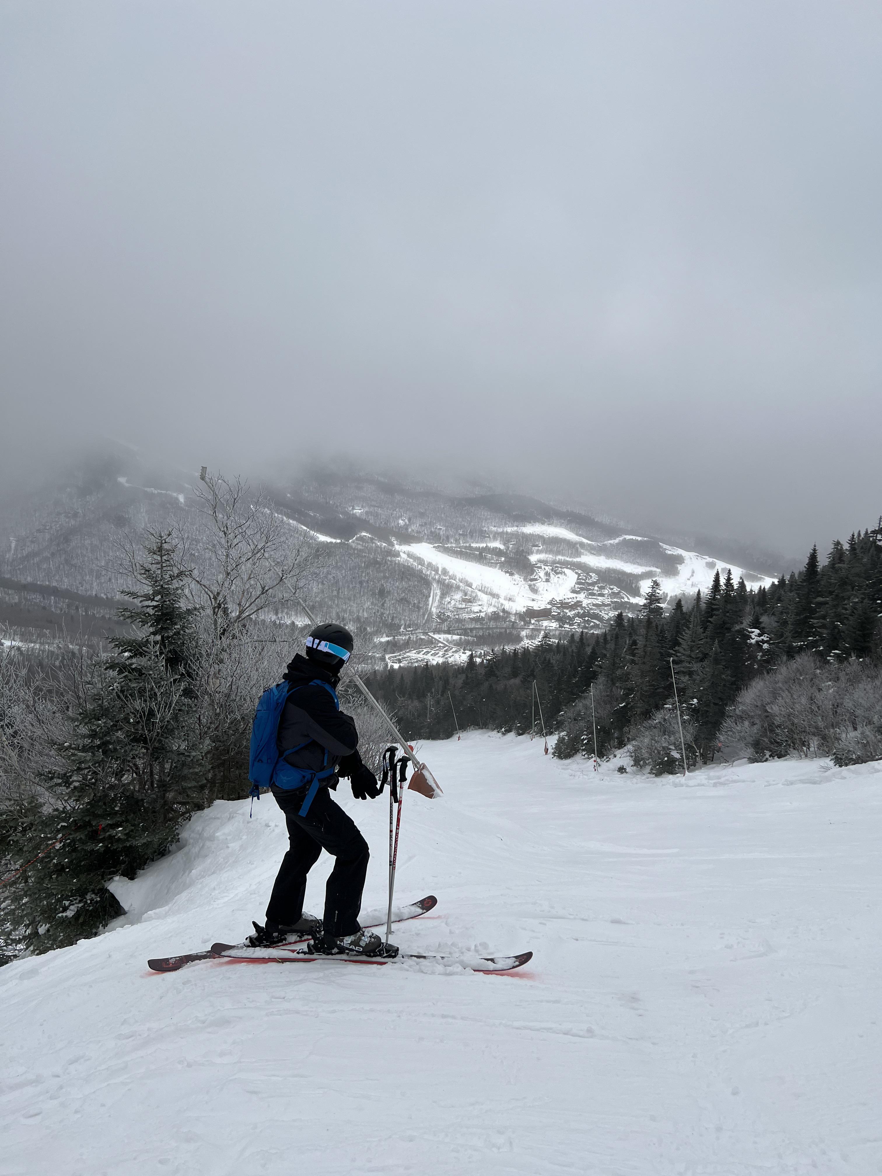 Stowe, VT this past weekend r/skiing