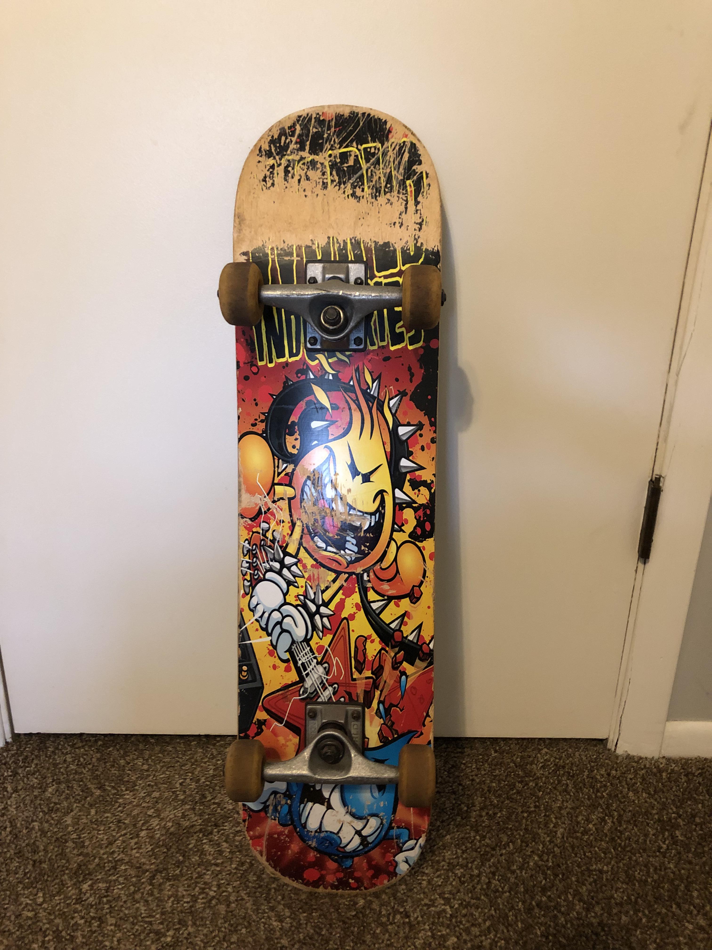 I bought this board when I was about 11 years old, it’s been sitting in