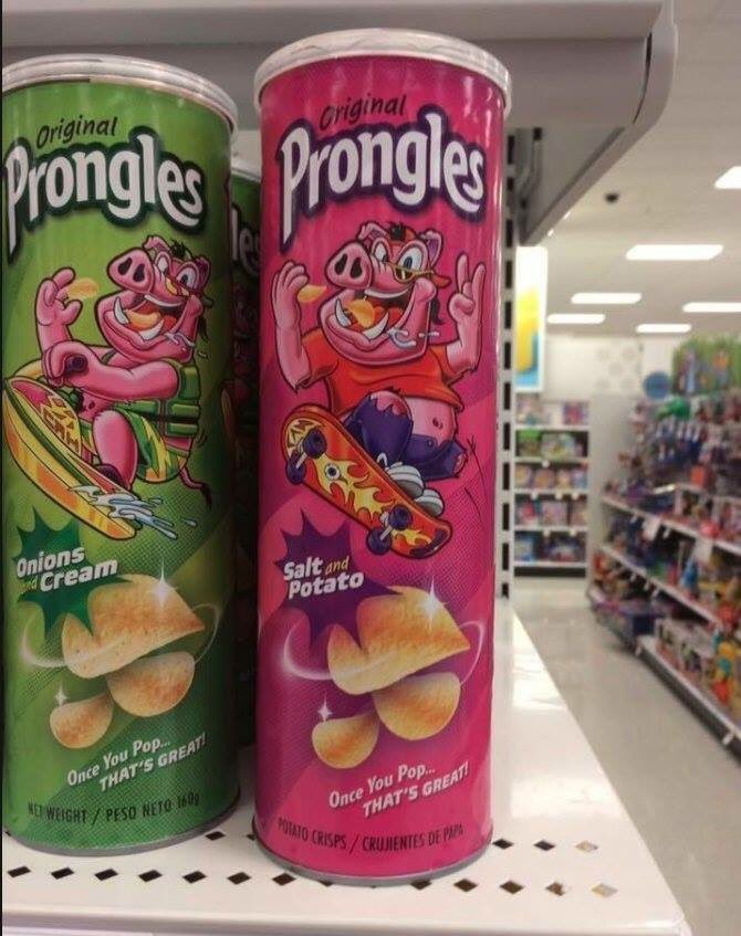Prongles for a new generation of Pringles lovers. A+++++ would hire