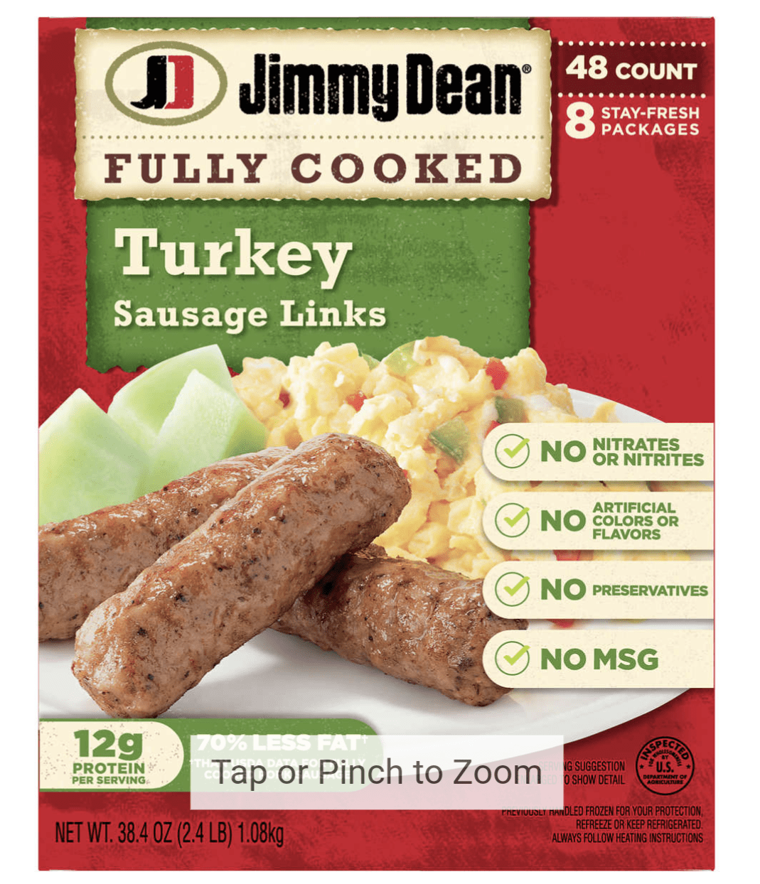 I just want to say that I love Jimmy Dean turkey sausage links r/Costco