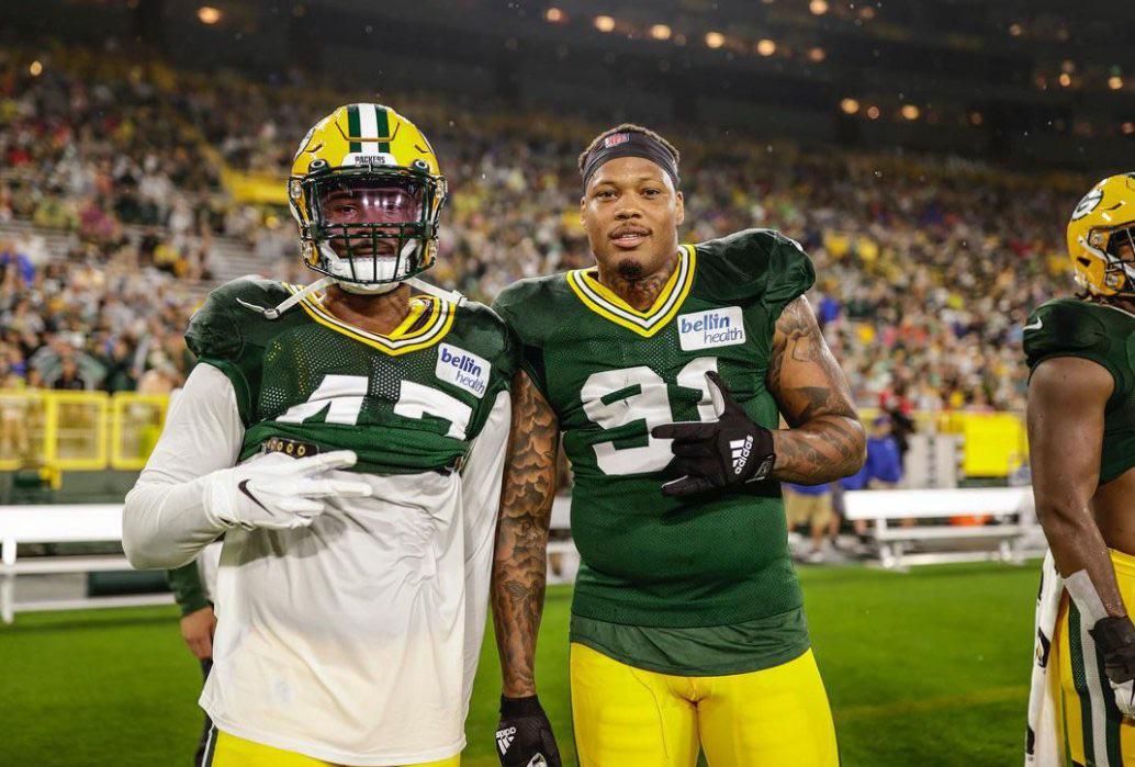 New look at Chauncey Rivers in his Packers uniform r/lastchanceU