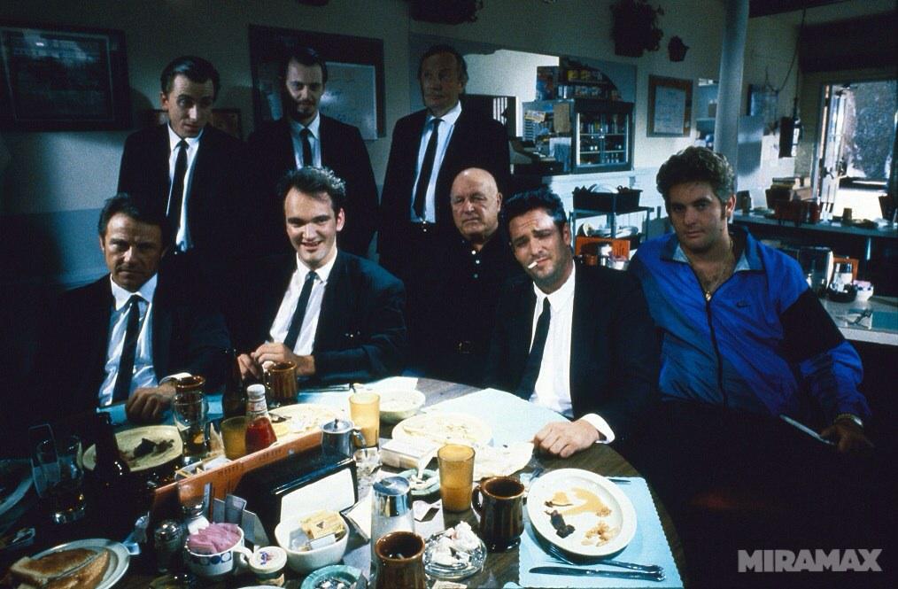Harvey Keitel, Tim Roth, Quentin Tarantino, Steve Buscemi, Eddie Bunker