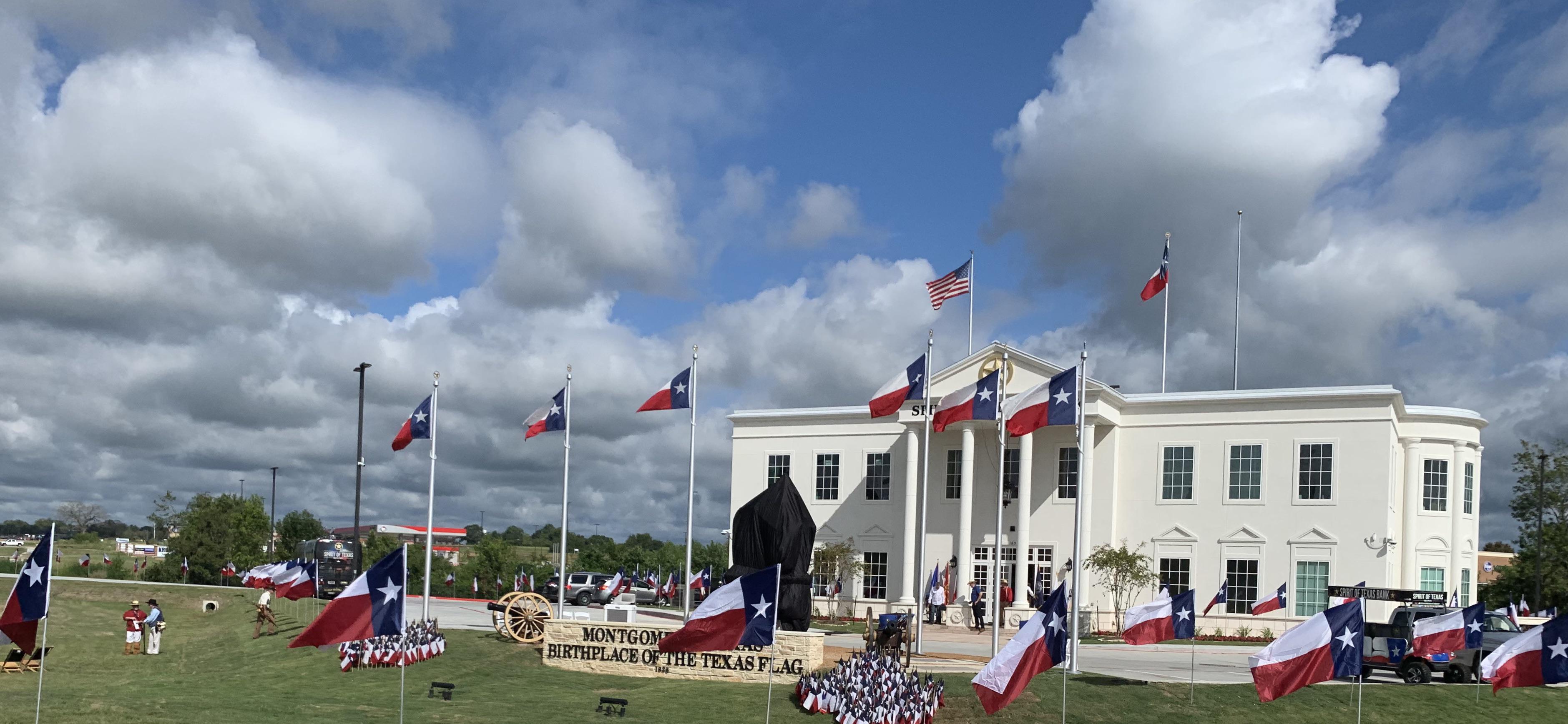 Birthplace of the Texas Flag. Montgomery, Texas. r/texas