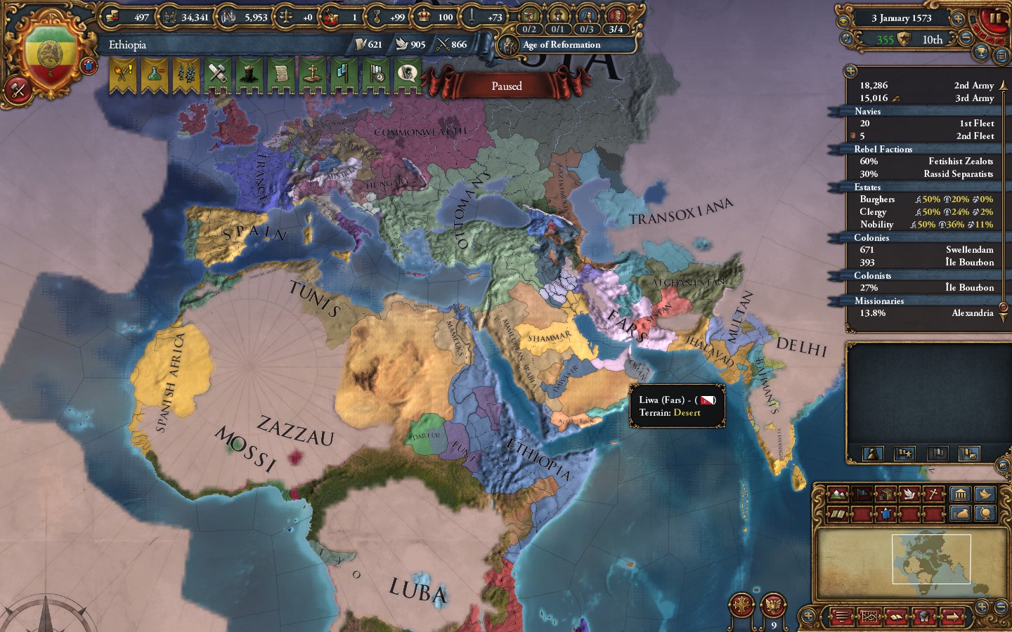 Doing an Ethiopia game, and wondering what to do next? r/eu4