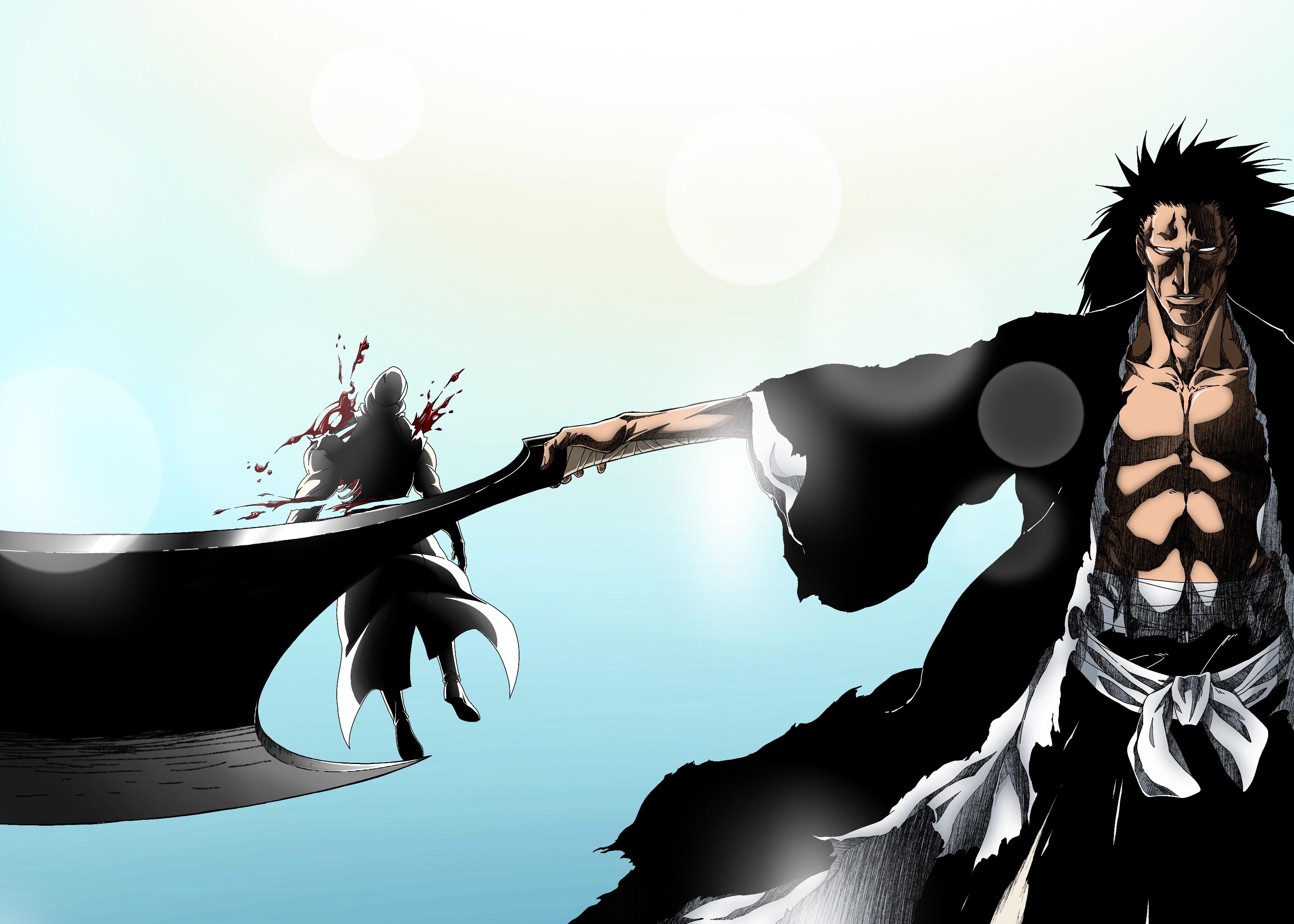 Bleach Kenpachi Vs Gremmy