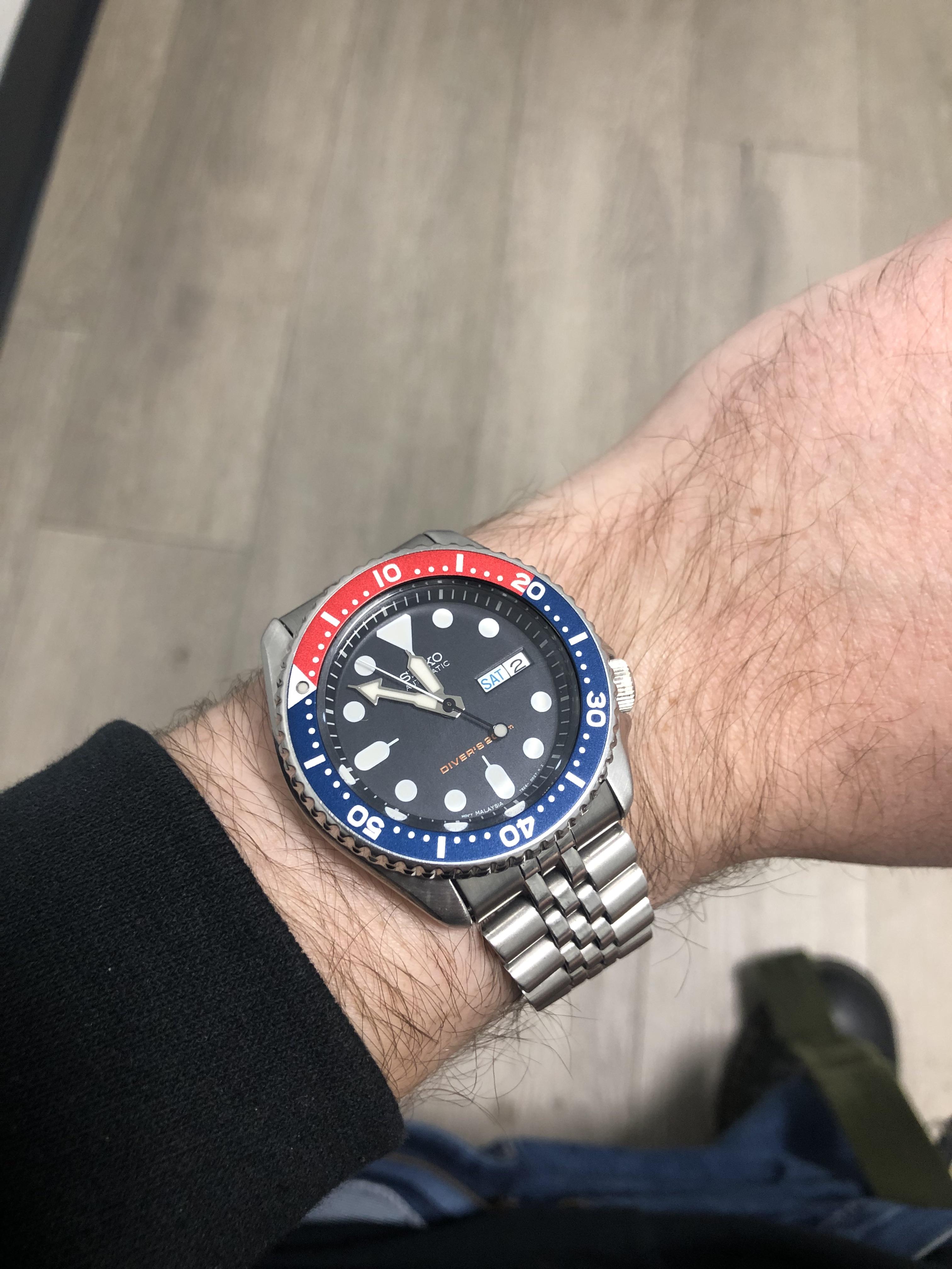 Poop Diver. Very useful tool watch to track how much I poop on company