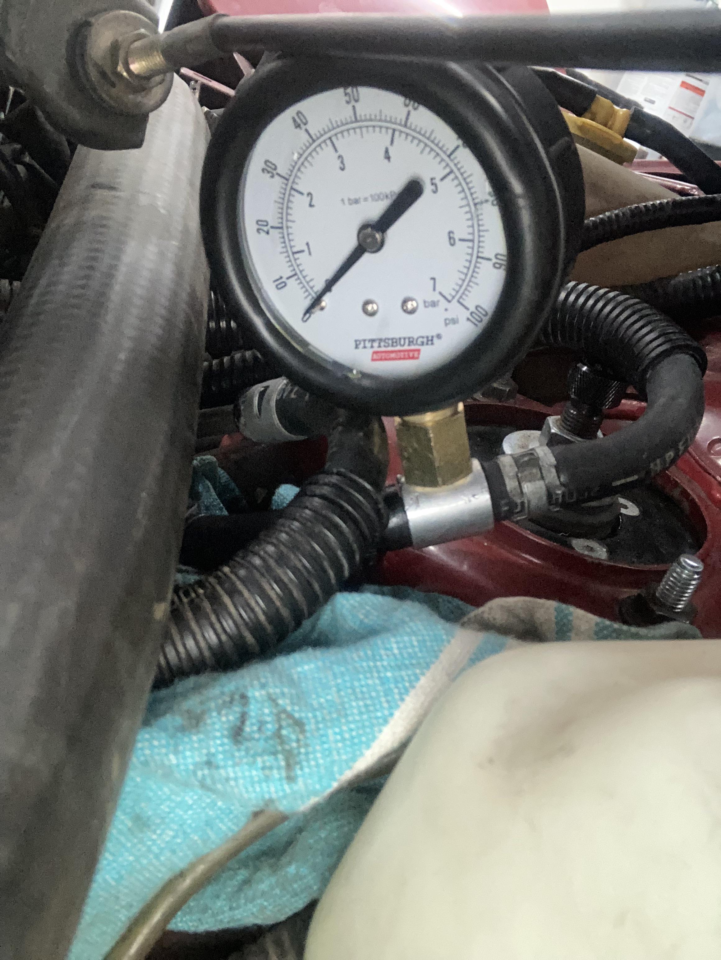 No fuel pressure but runs?? r/Miata