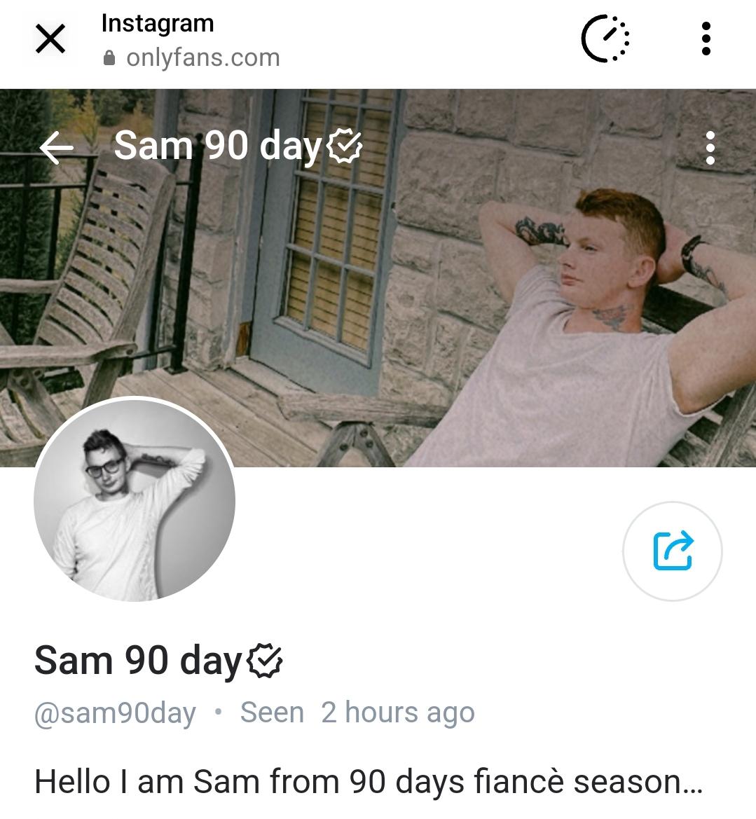 Only Fans Sam : 90dayfianceuncensored