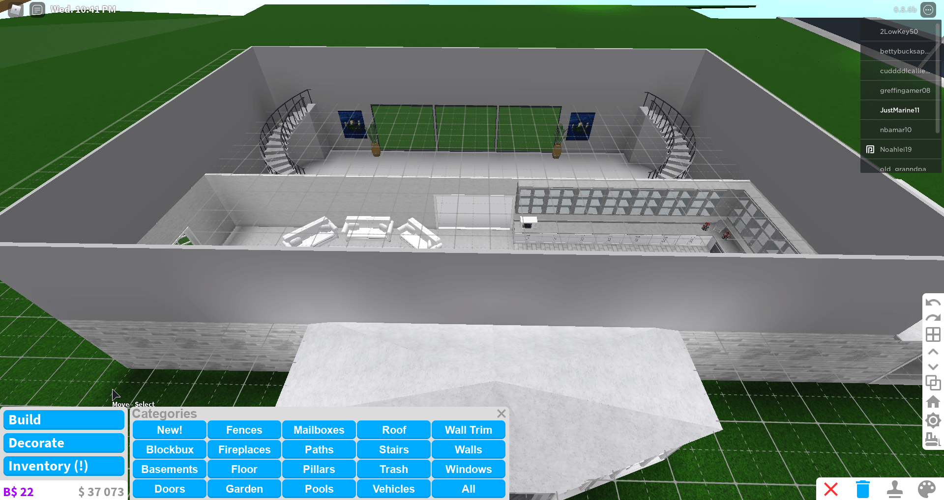 House Progress! Current Value 46,892 c r/Bloxburg