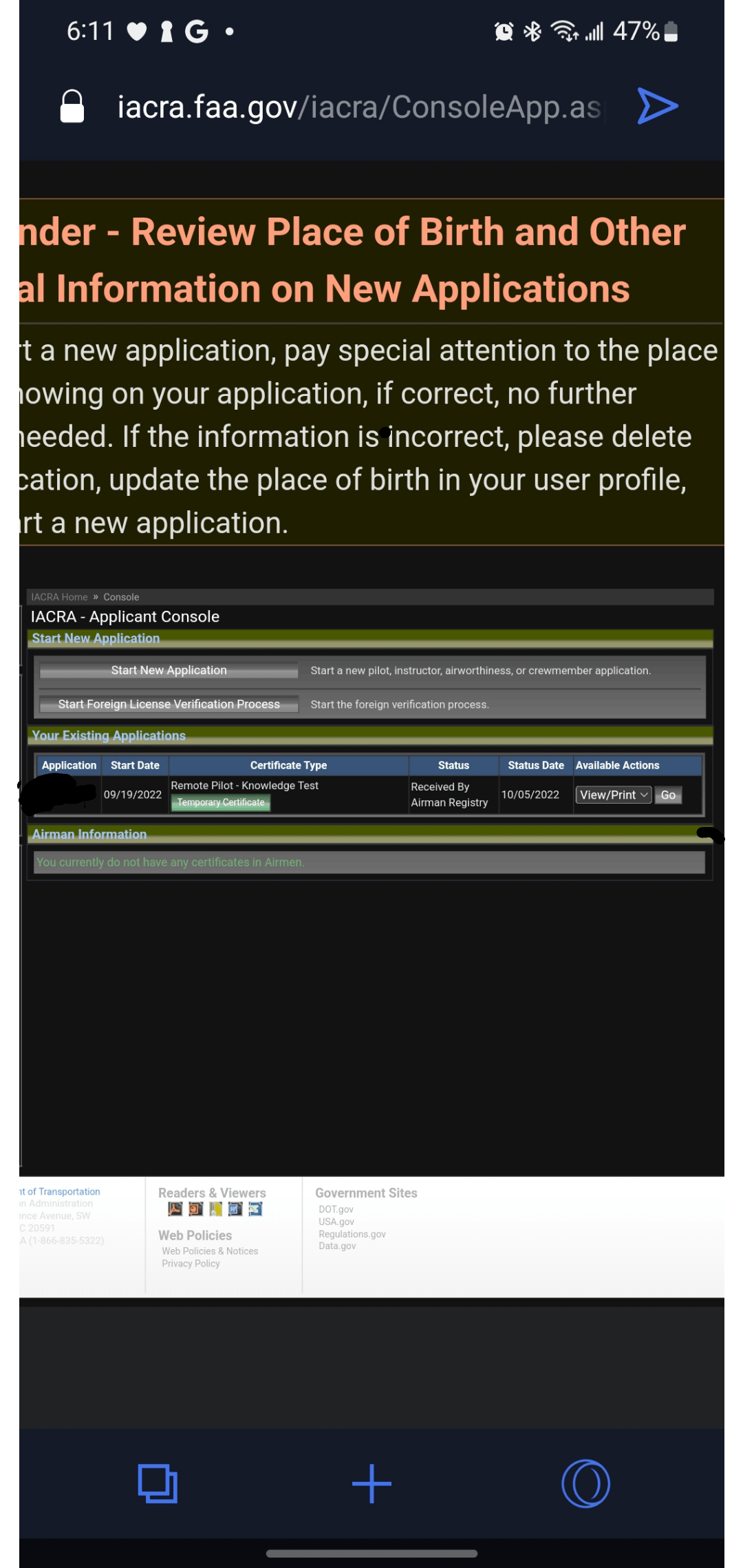 Haven't received my license in over a month after applying what's the