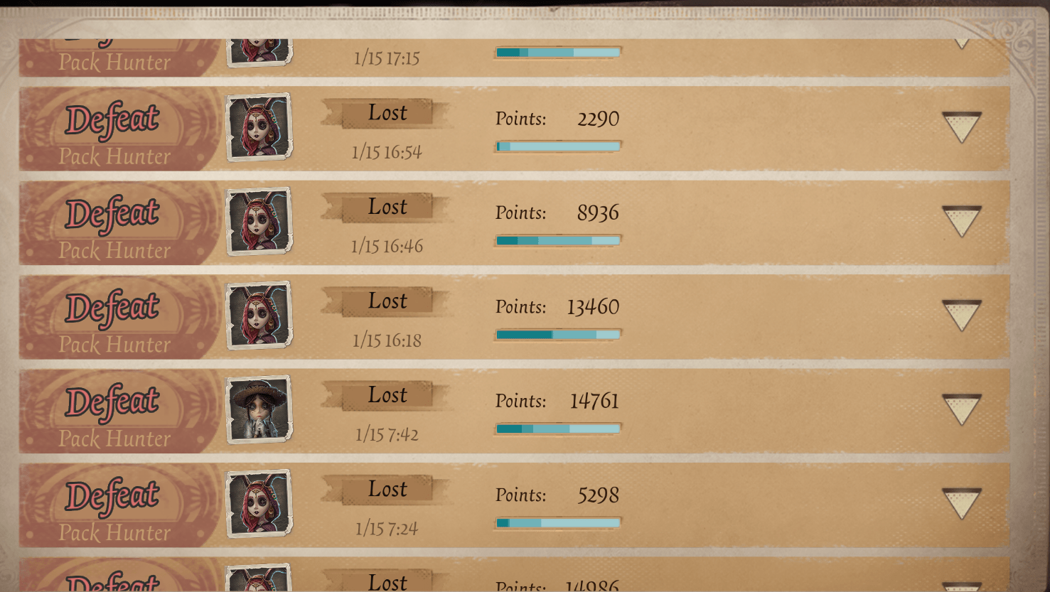 Been enjoying some pack hunters lately xD r/IdentityV