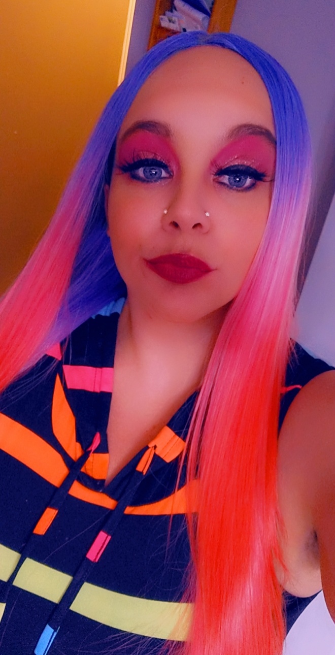 Rainbow girl for Halloween : SnowBunnys