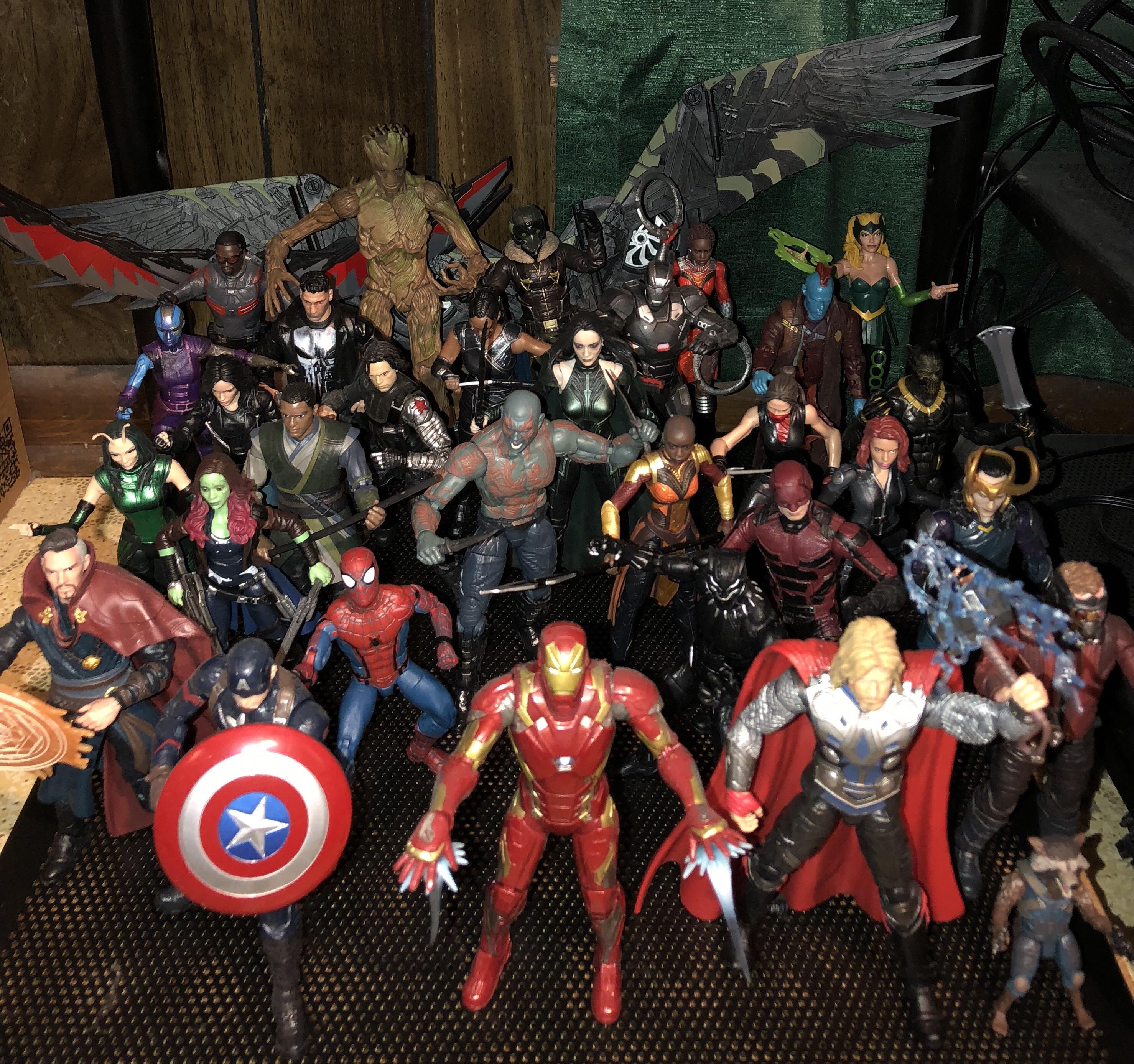 My MCU Marvel Legends r/ActionFigures