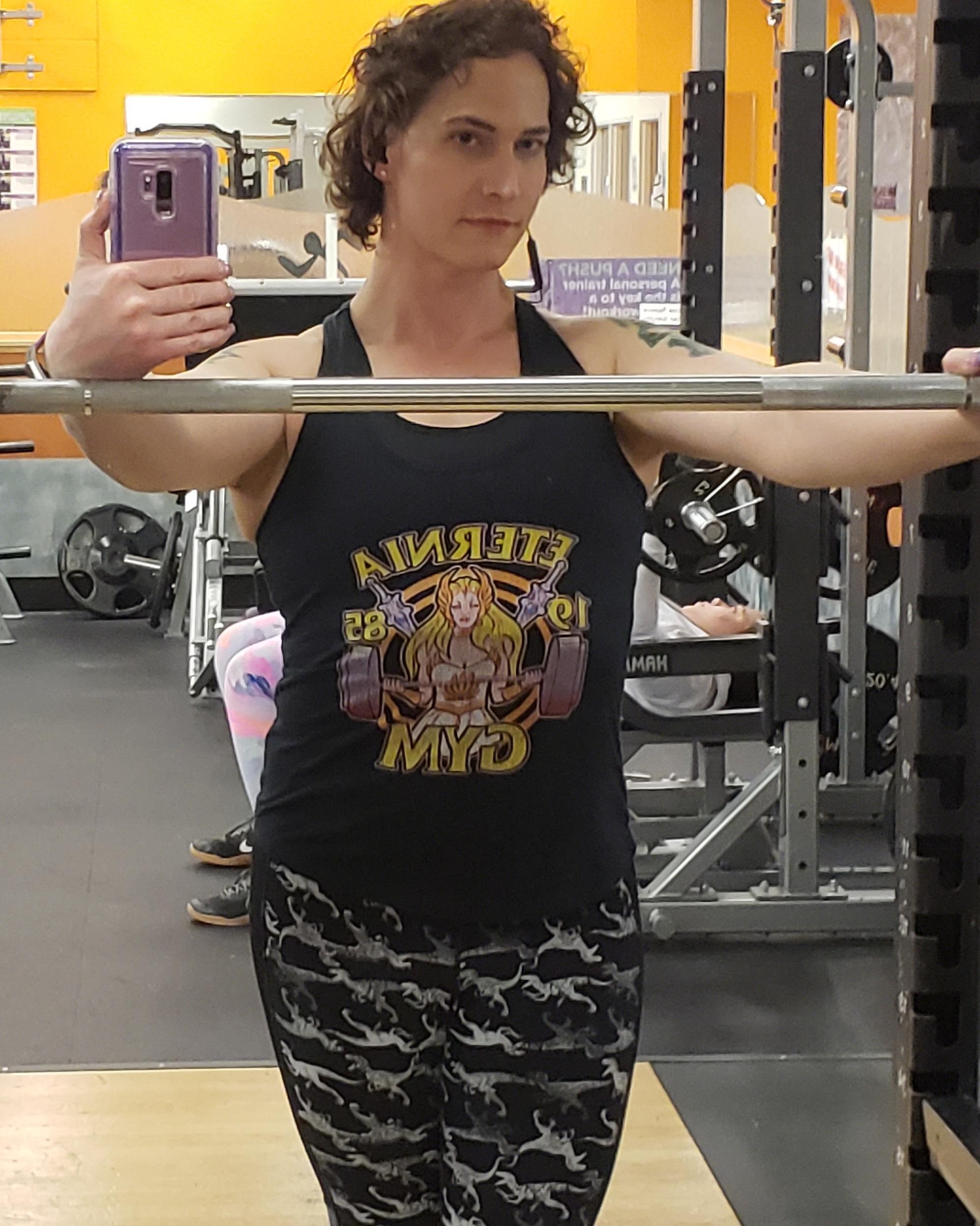 Buff Amazon getting her curves. At 35, it took me long enough! MtF/16