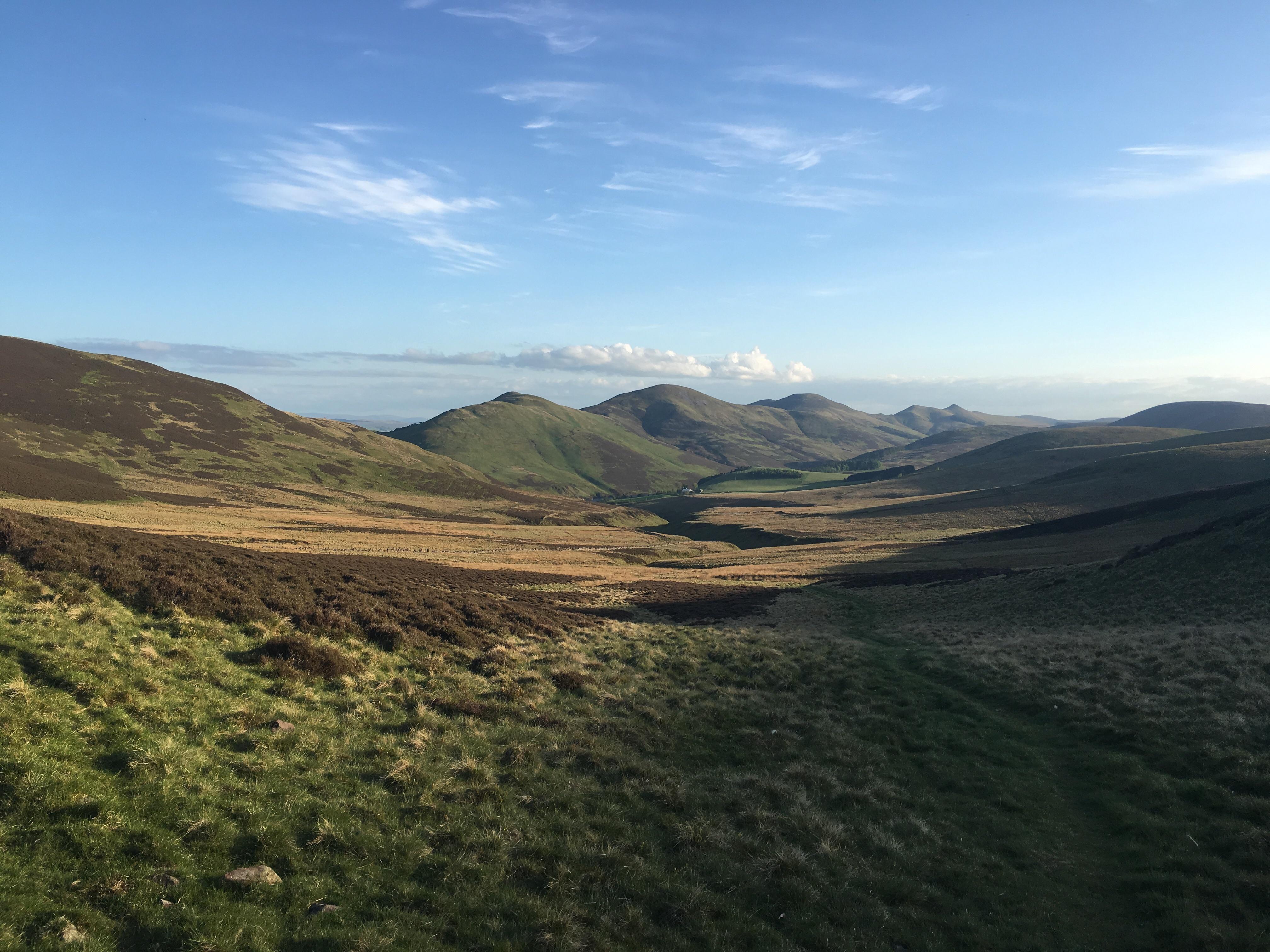 Pentlands looking majestic Edinburgh