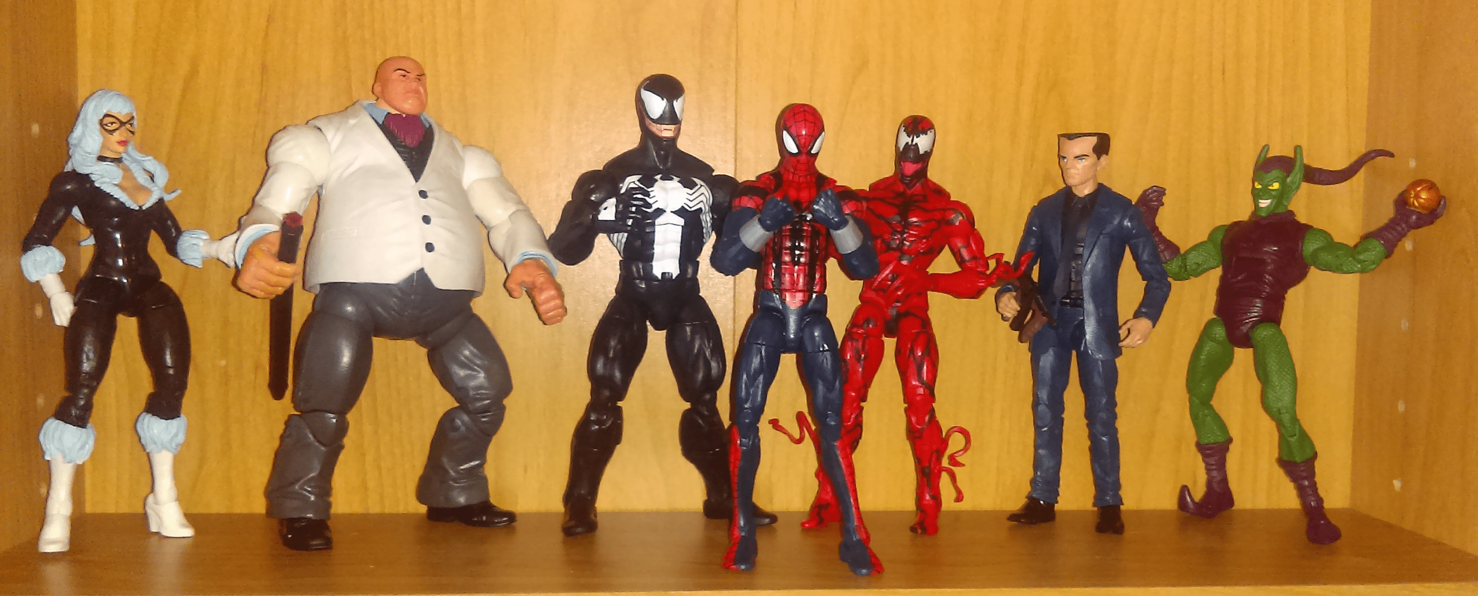 My small collection of 6inch scale SpiderMan figures. r/ActionFigures