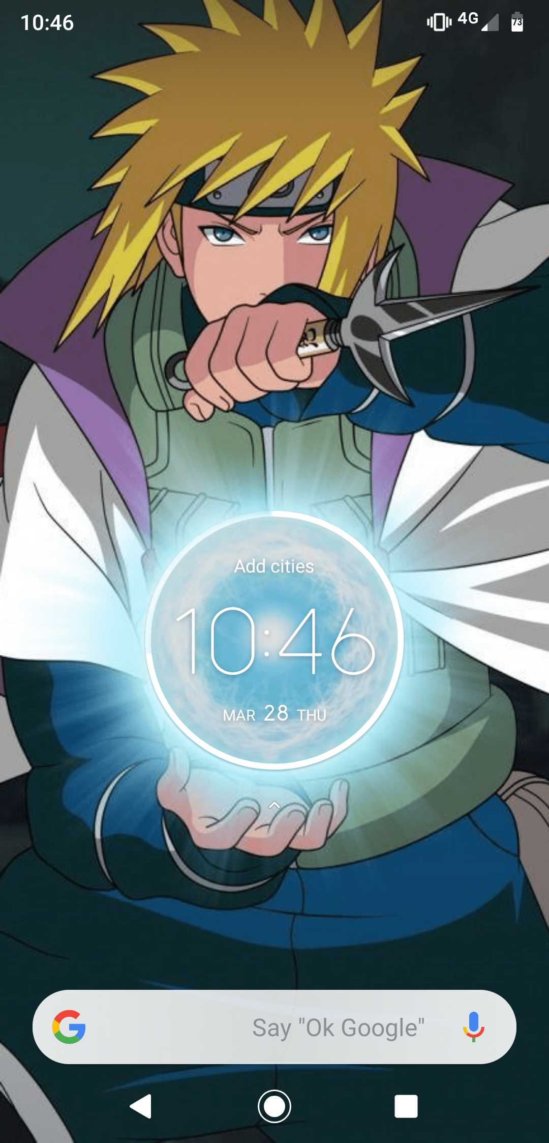 Perfect widget for perfect wallpaper r/Naruto