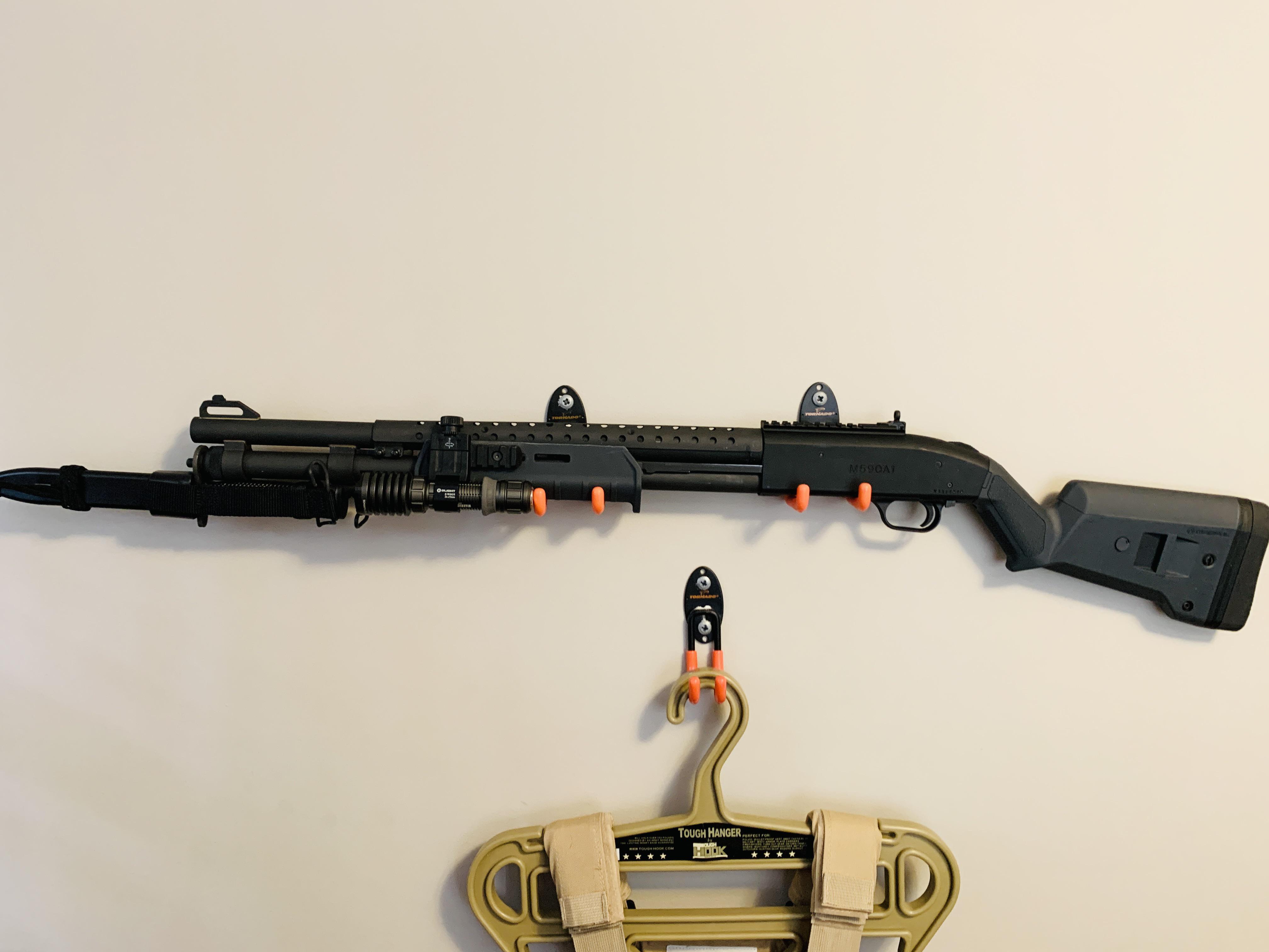 Finally got my heat shield for my 590a1 r/mossberg