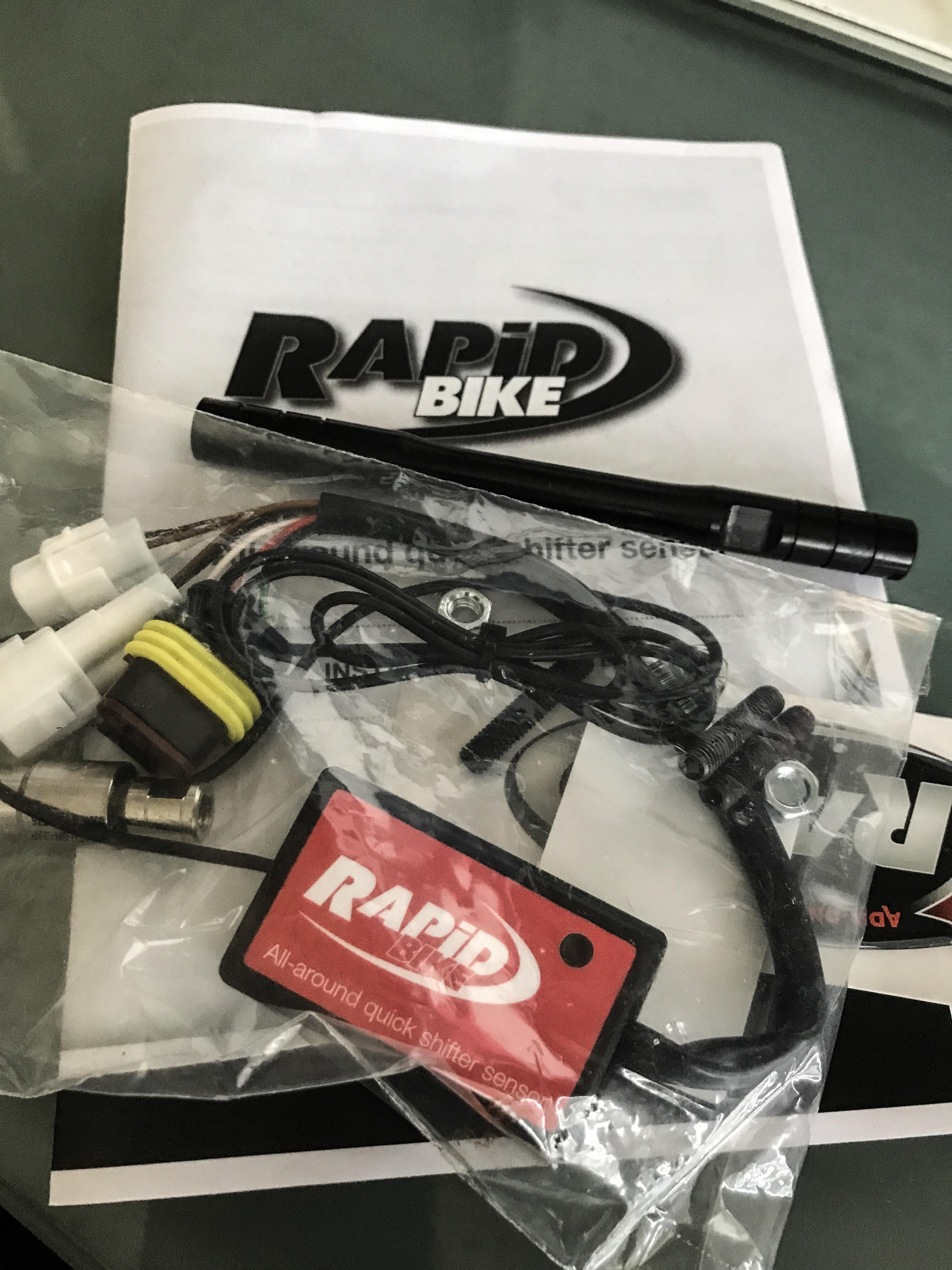 New Rapid Bike Quick Shifter on deck. 😱 Full detailed install vid
