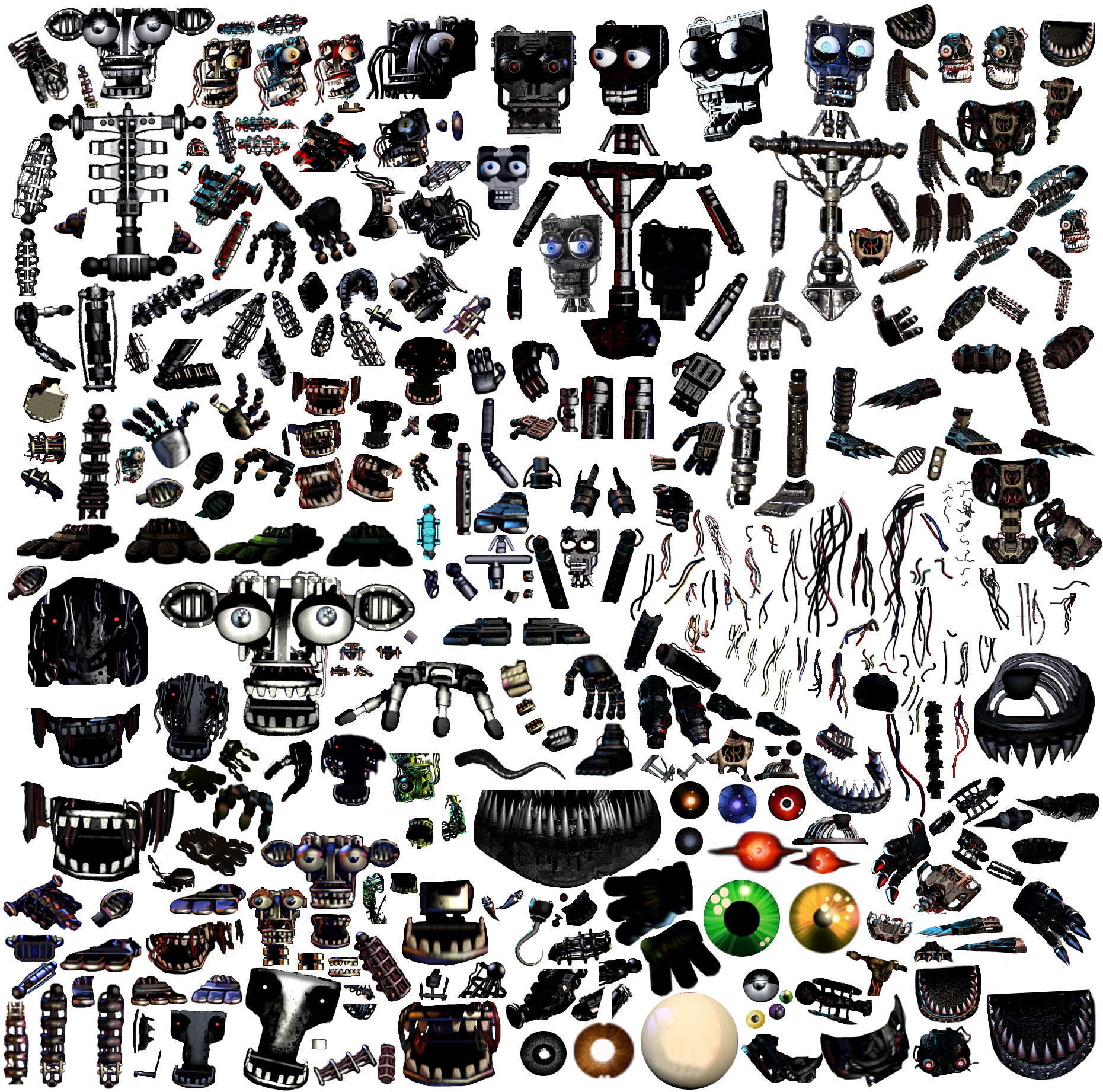 THE Ultimate Endoskeleton Resources Ver.2 (Every render is from the