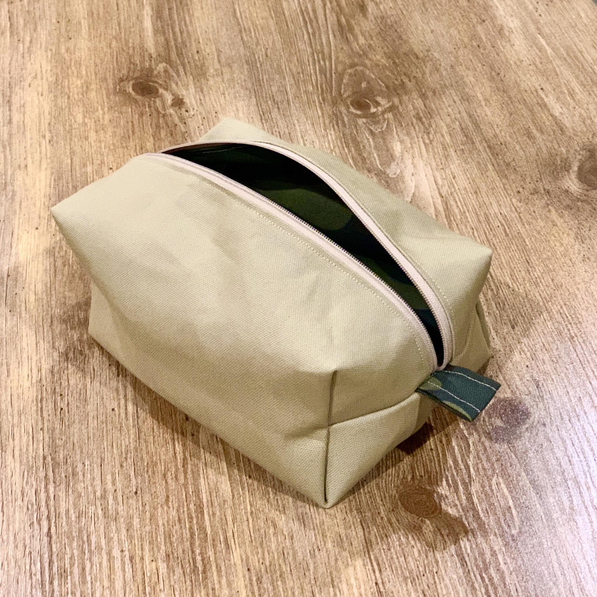 Boxy Zipper Pouch for Travel/Backpack Organization r/sewing