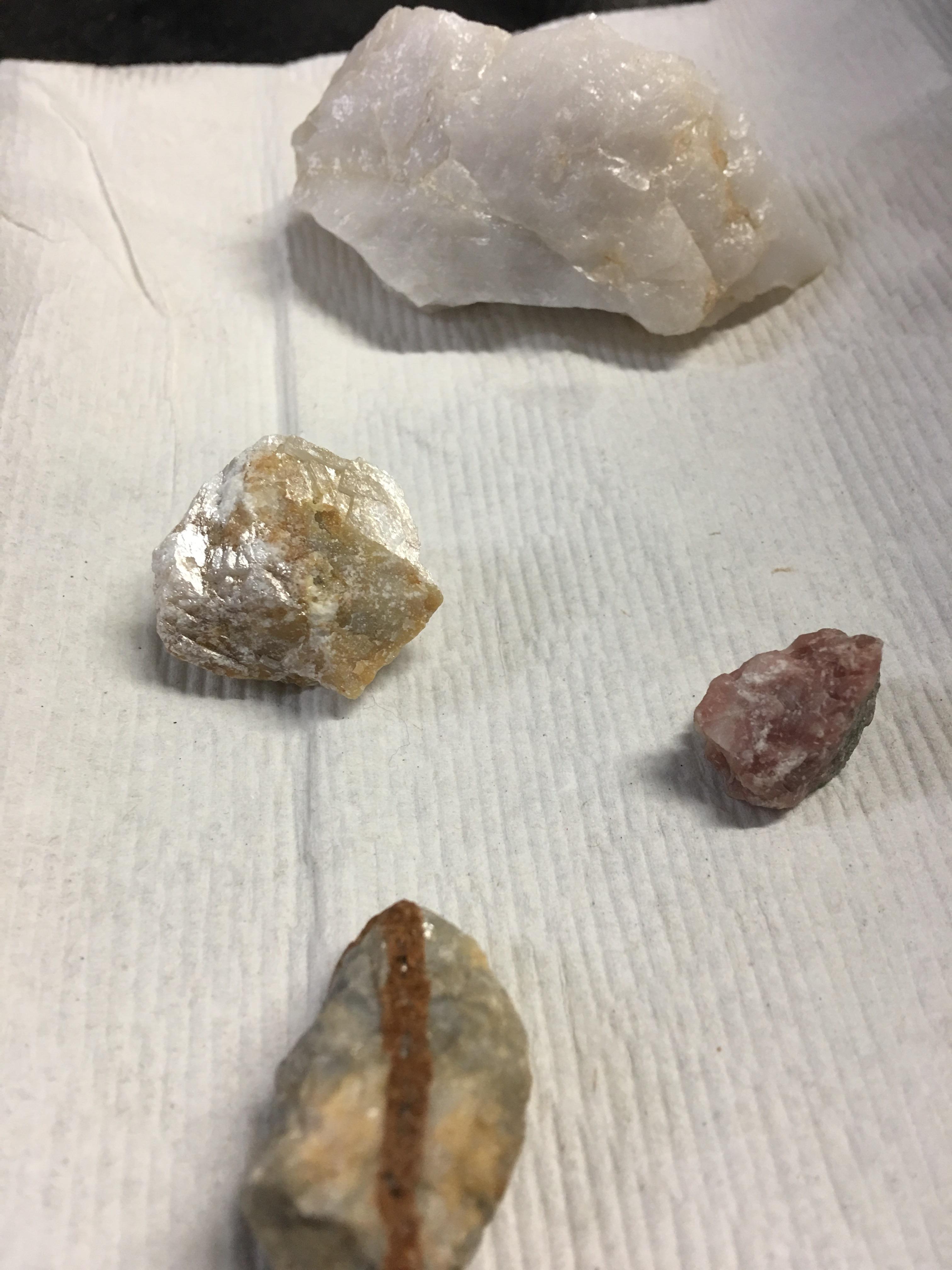 Some things I found at work today locality York Pa r/rockhounds