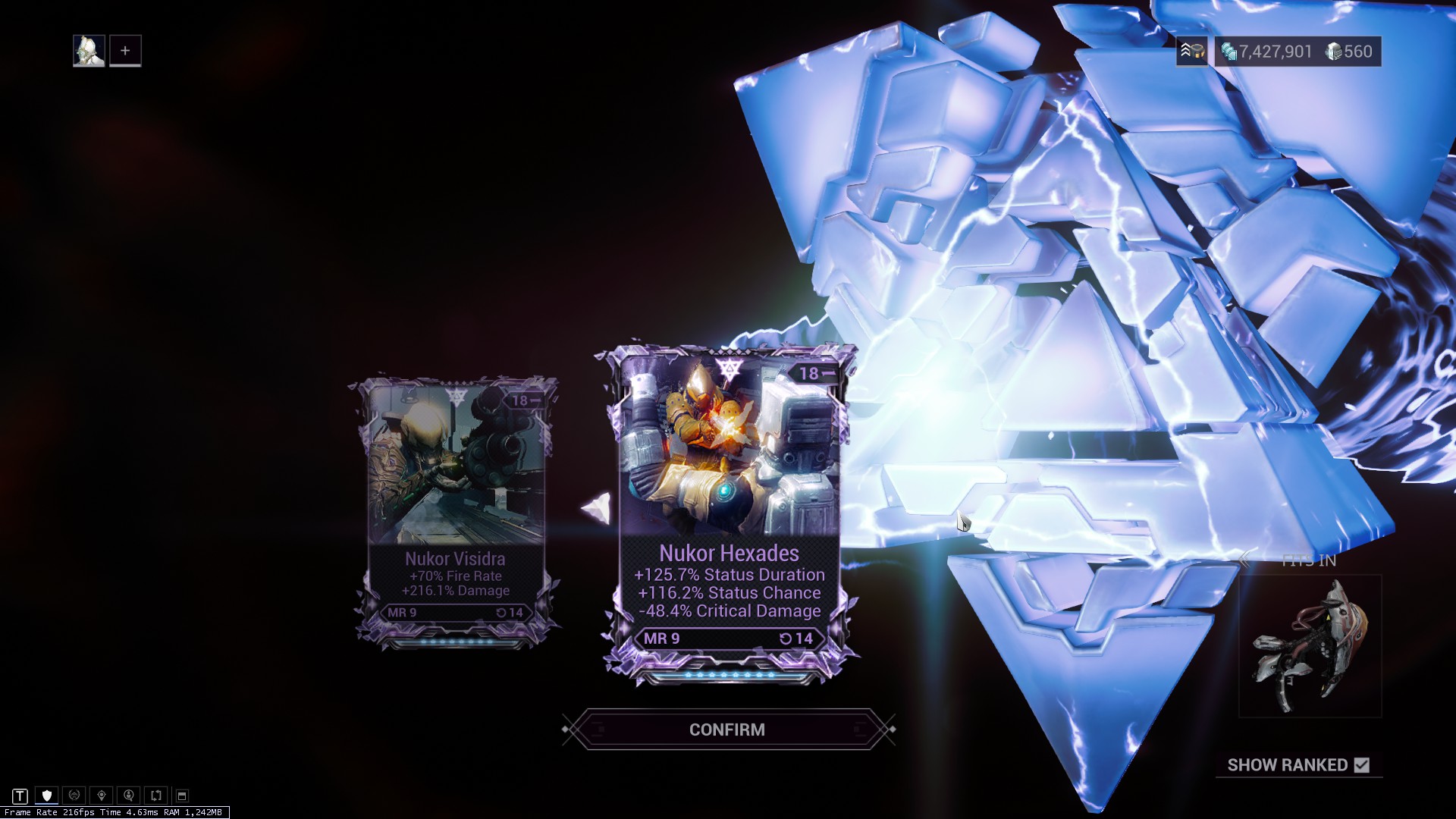 I can't decide D Warframe