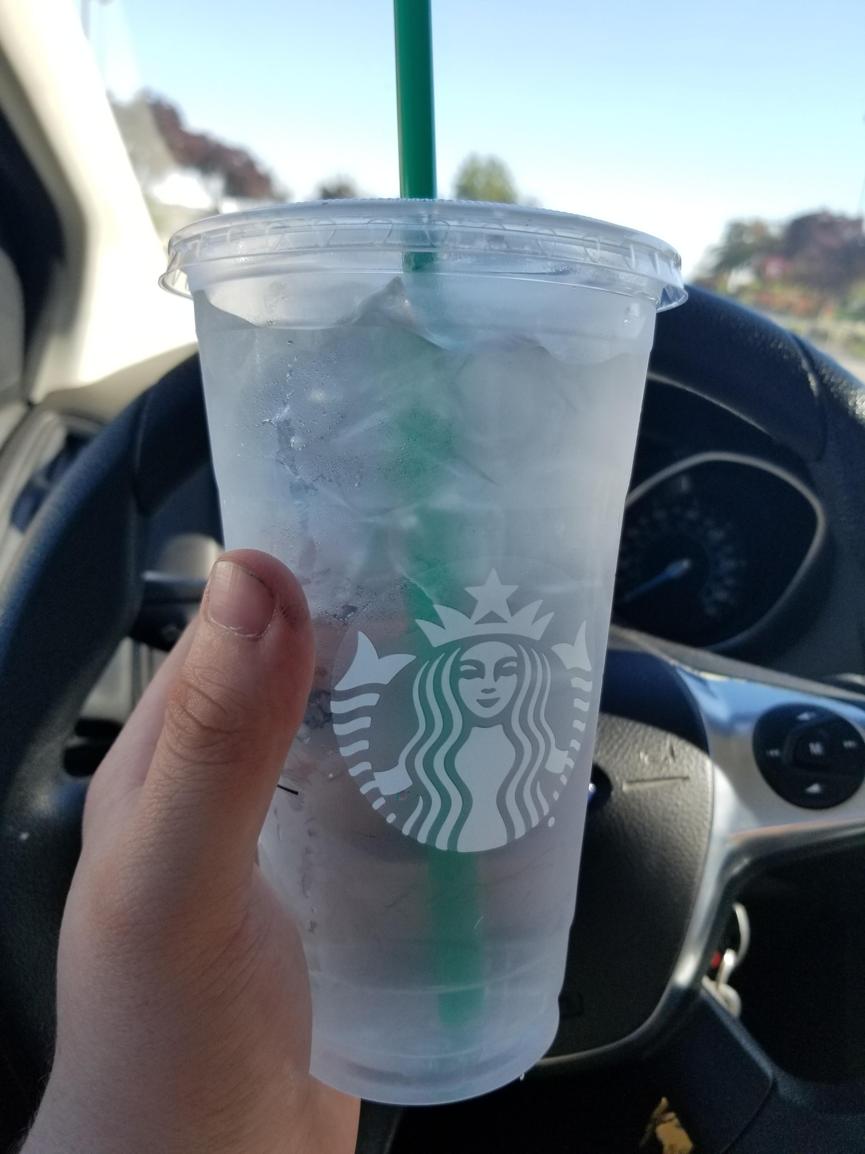 Starbucks has the best drinks for free. r/HydroHomies