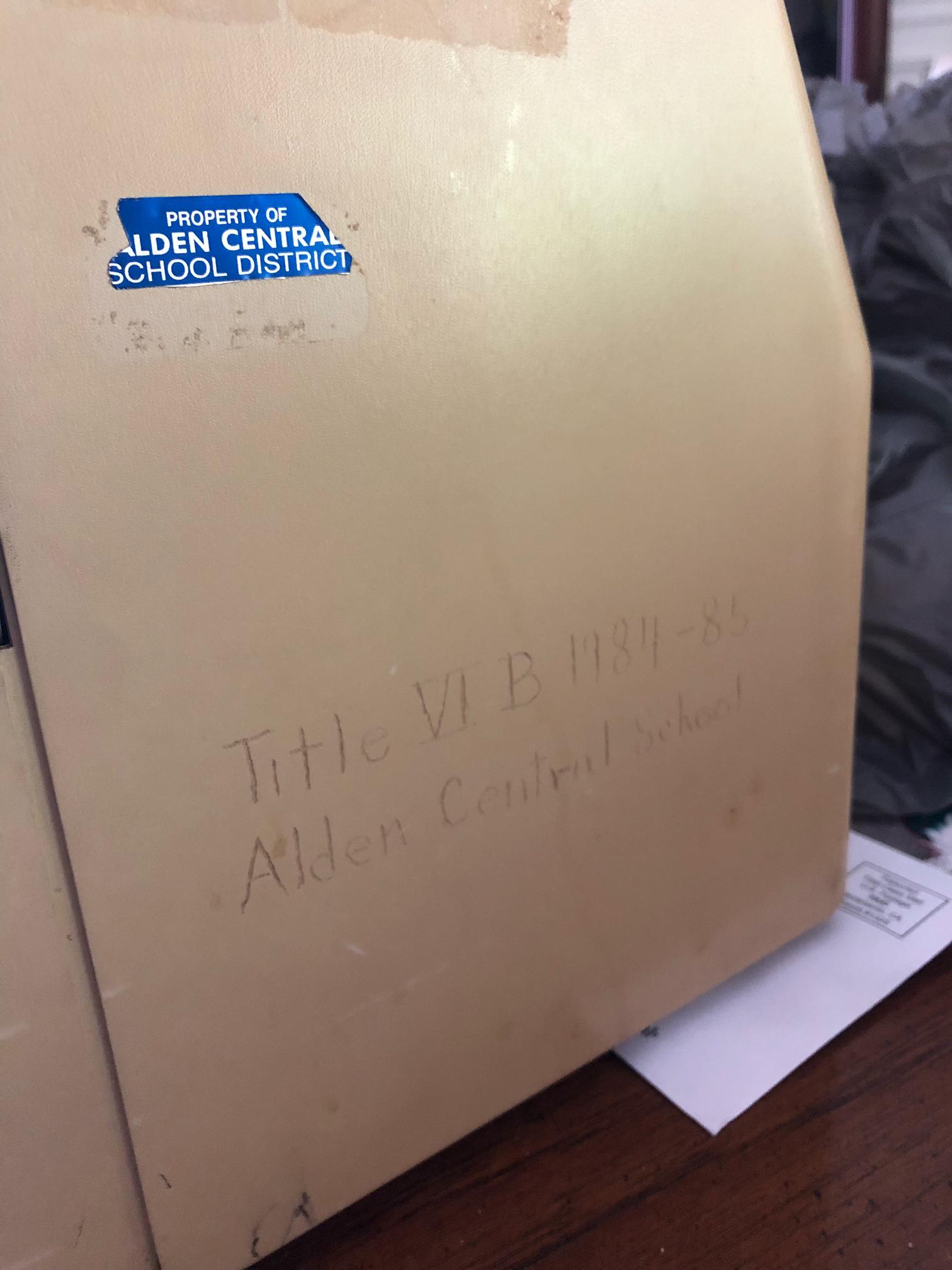 Got my //e in today finally! Found this etched into the side. It's a