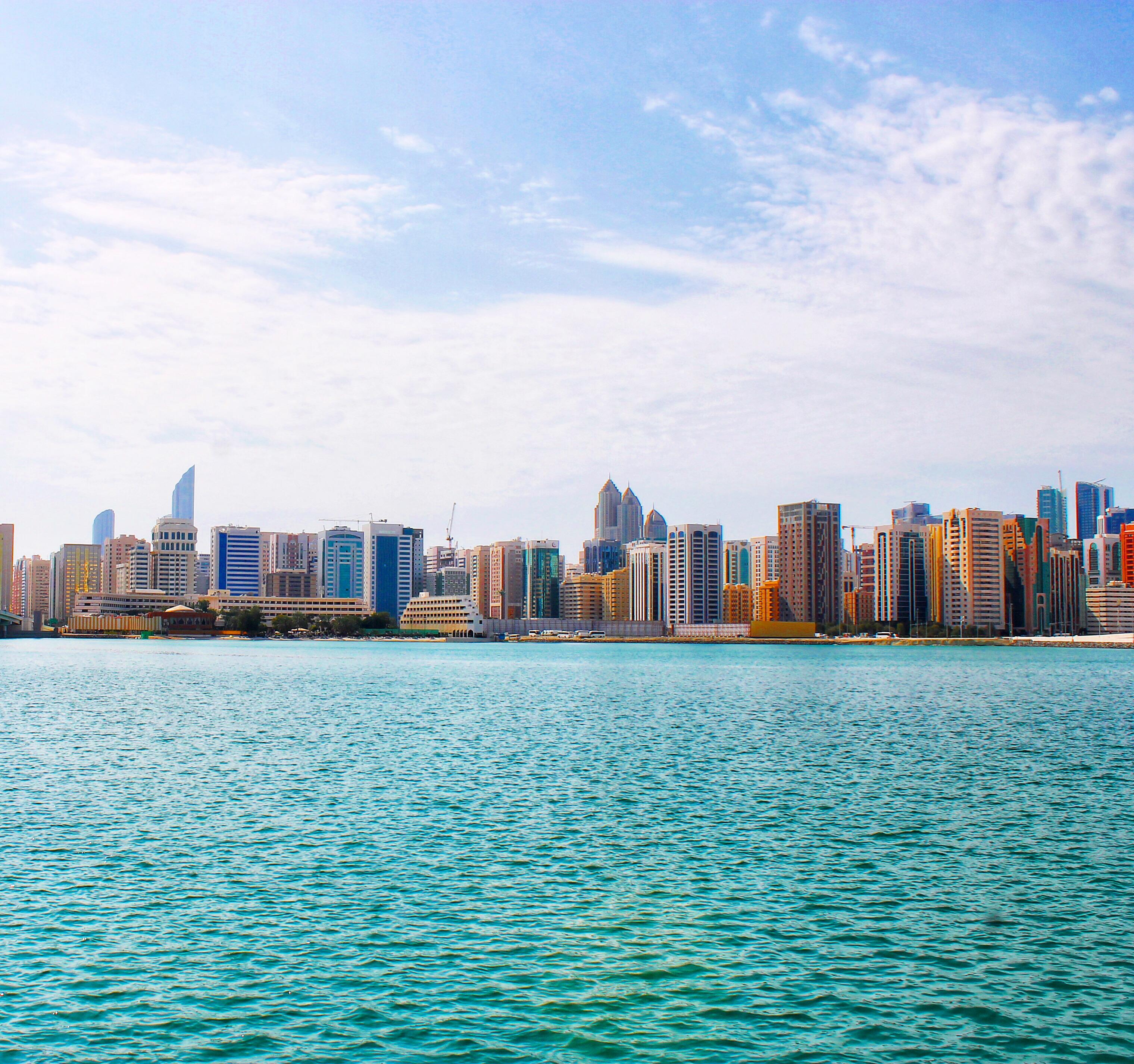 The Abu Dhabi skyline. [OC] r/TravelPorn