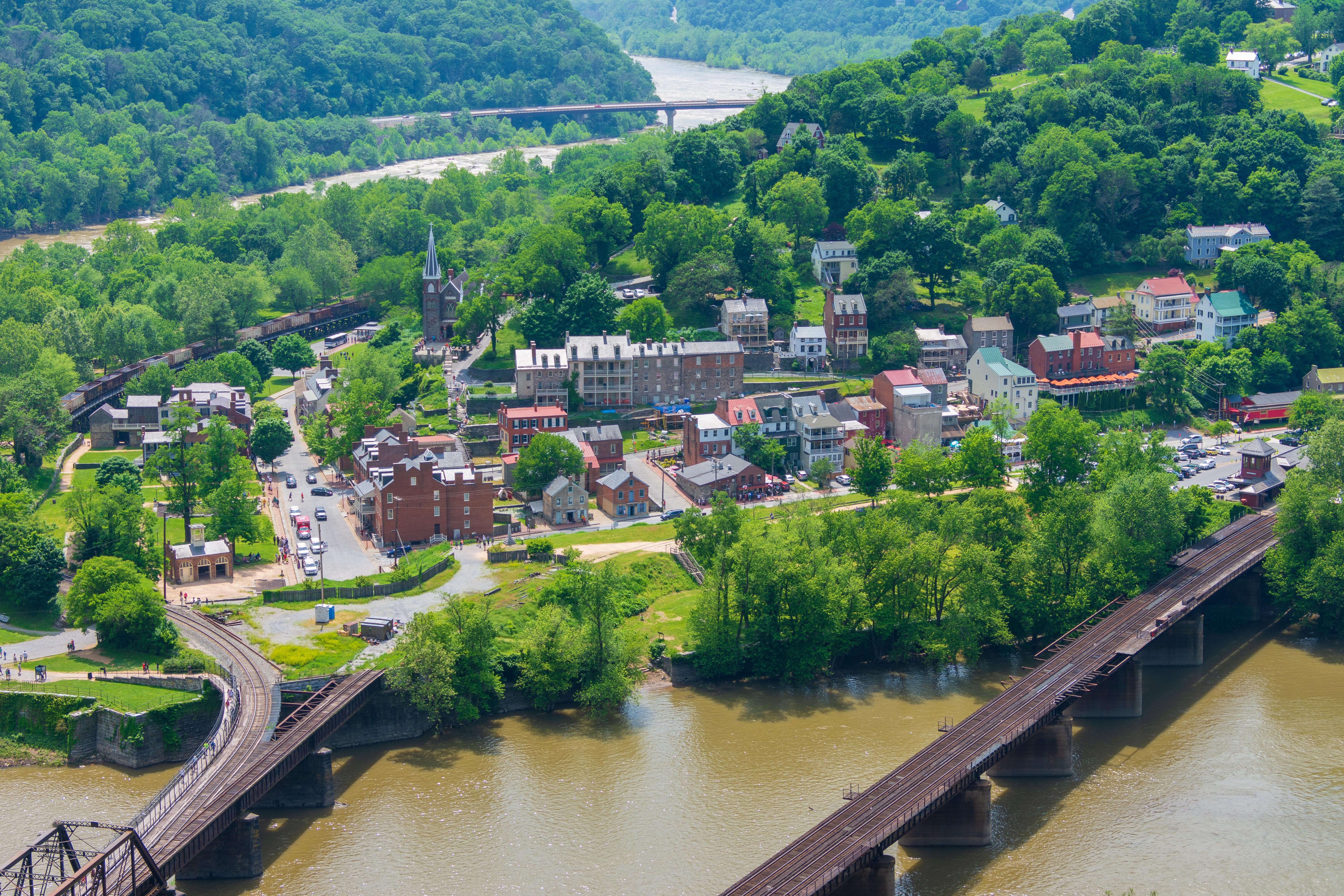 Harpers Ferry the halfway point of the Appalachian Trail. [6000x4000