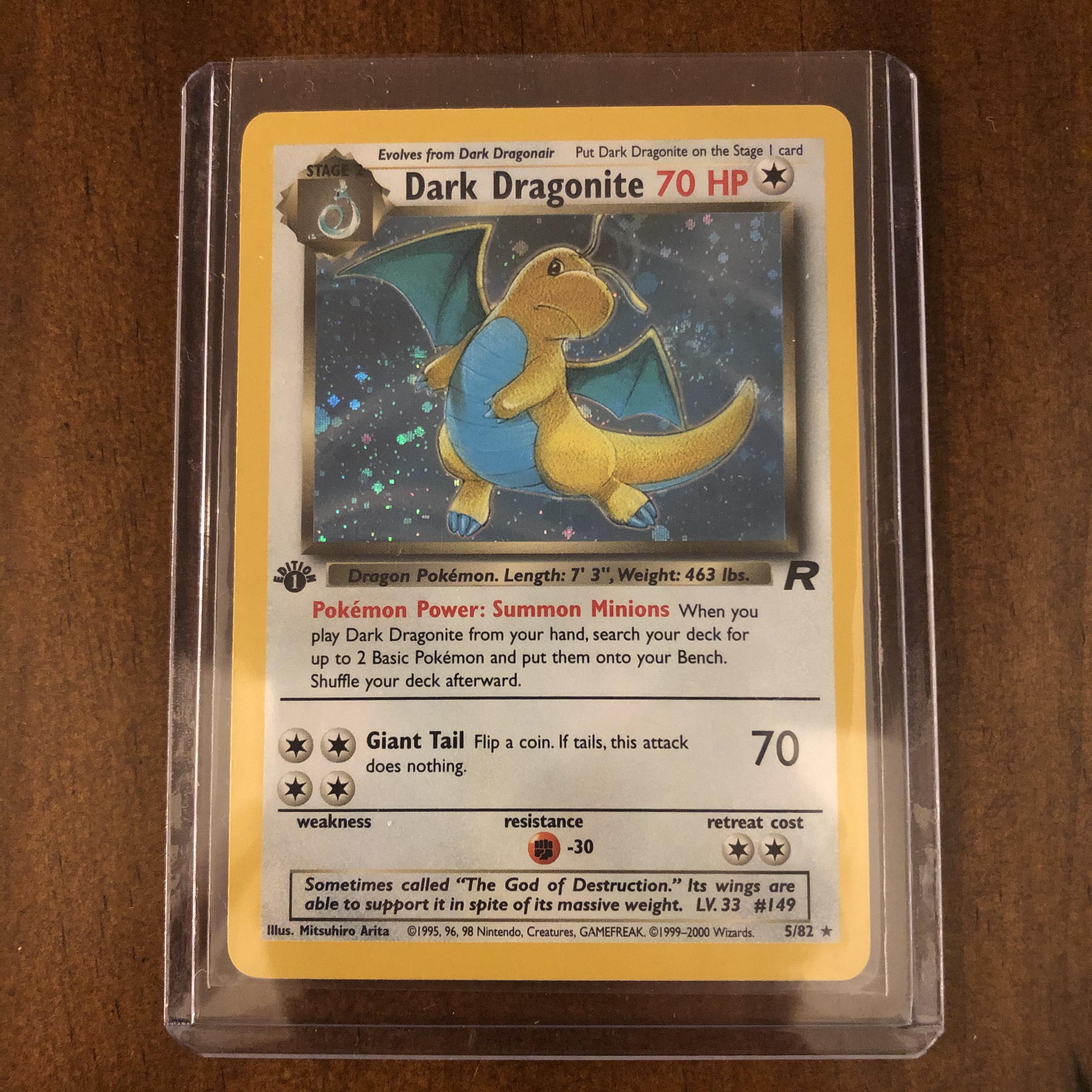 1st Edition Dark Dragonite r/PokemonTCG
