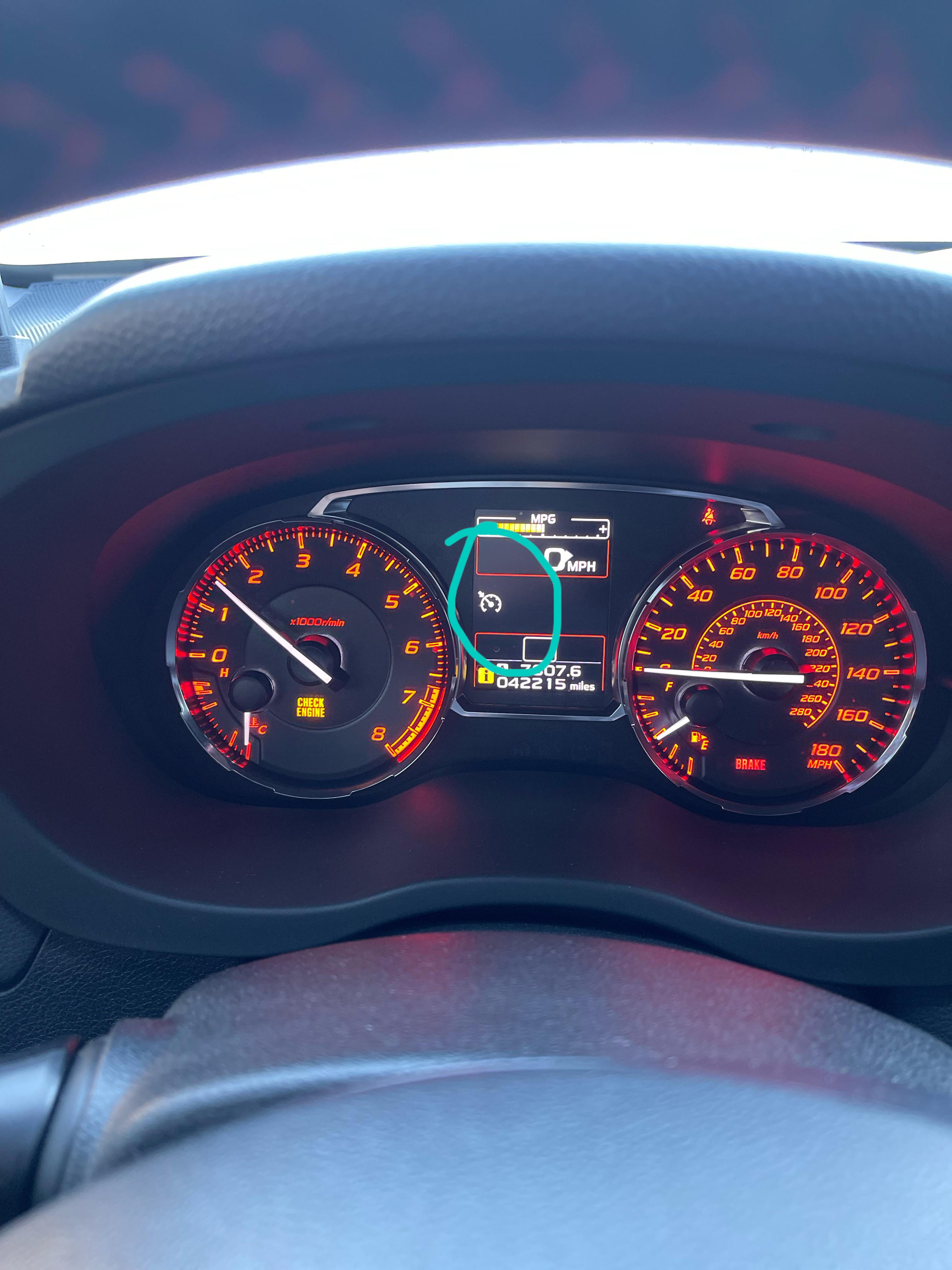 I throwing a P0137 Code on my 17 wrx. The cruise control light keeps