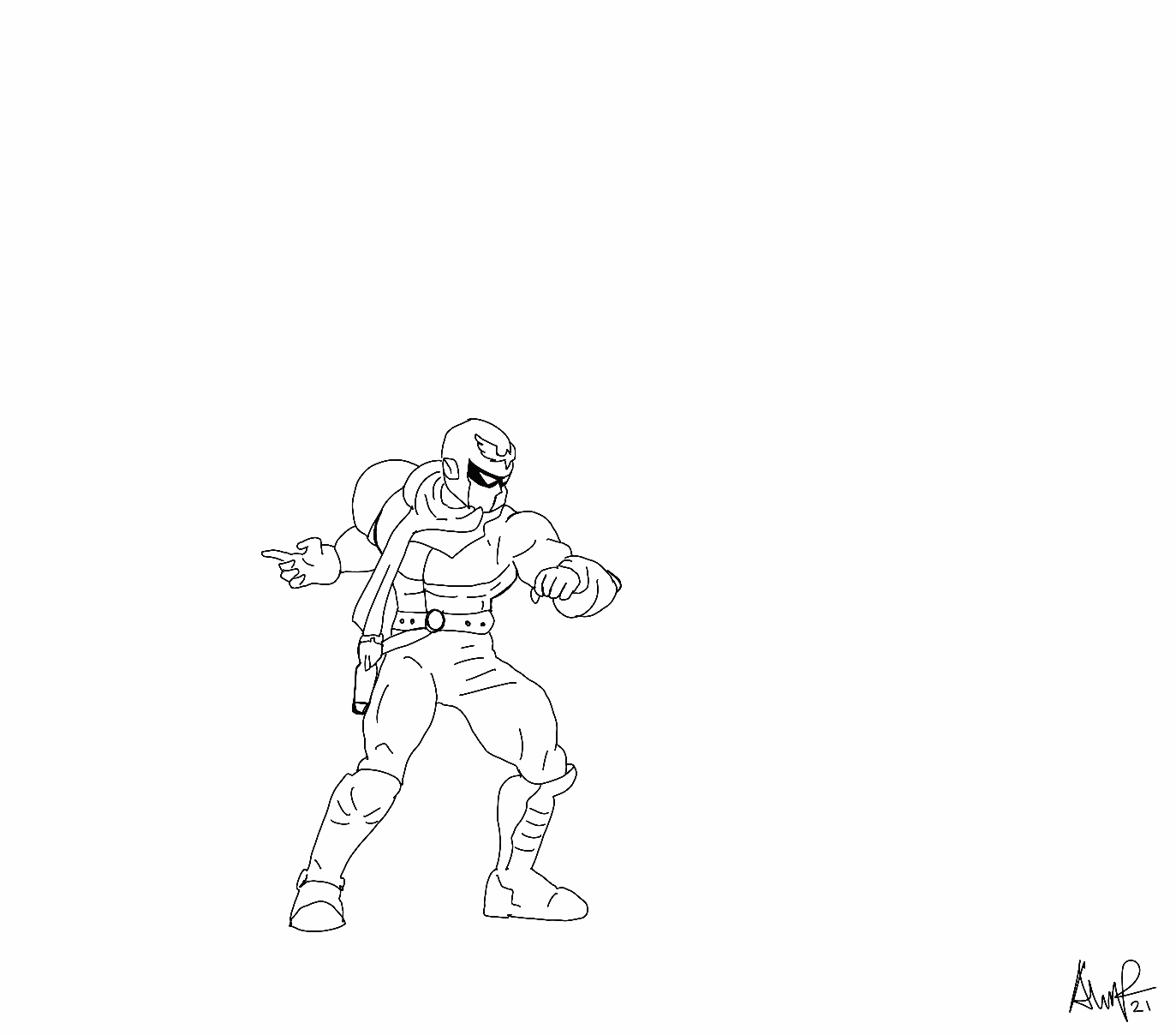 Falcon Punch Animated Gif