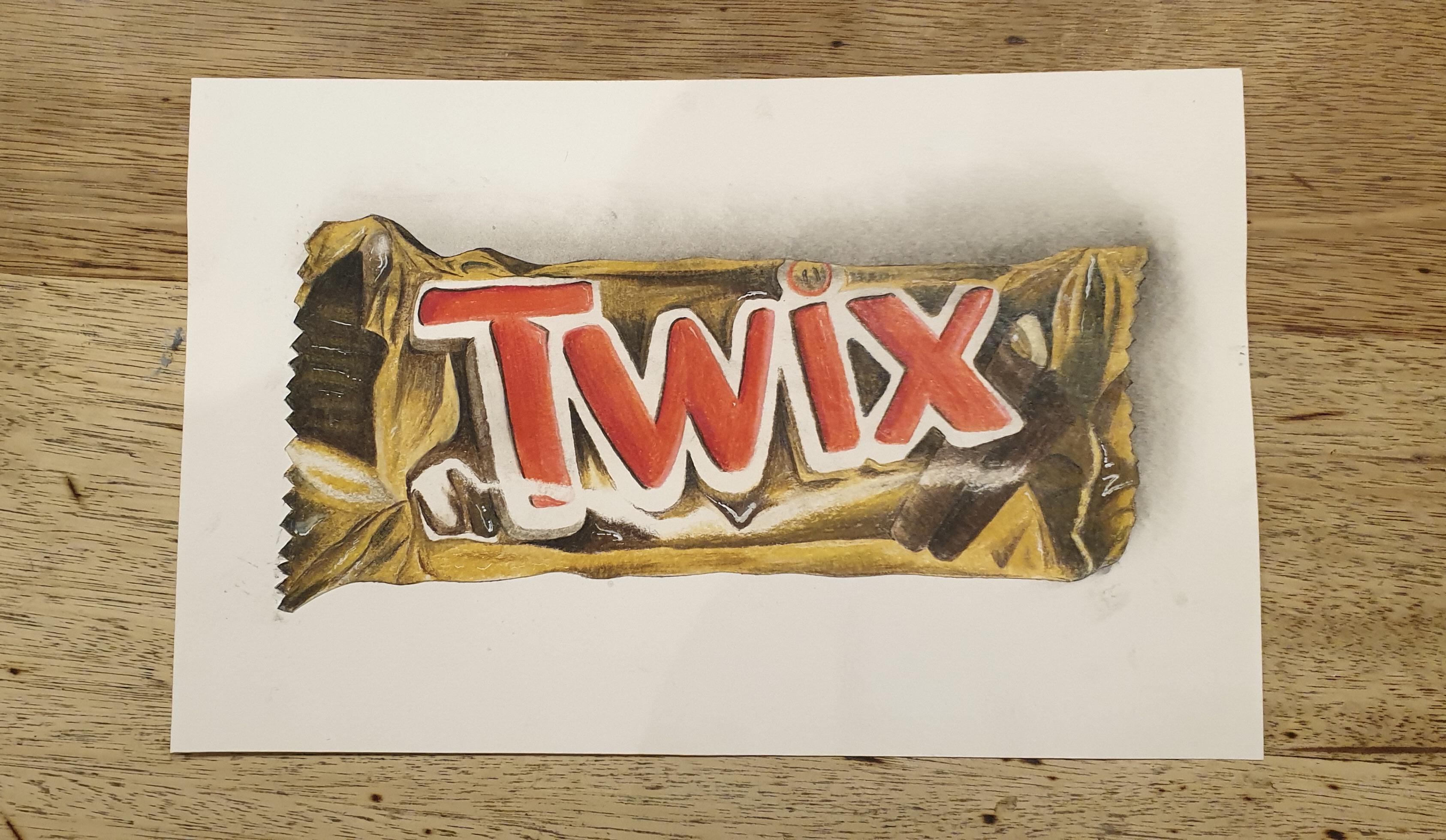 Amazing drawing of a chocolate bar r/toptalent