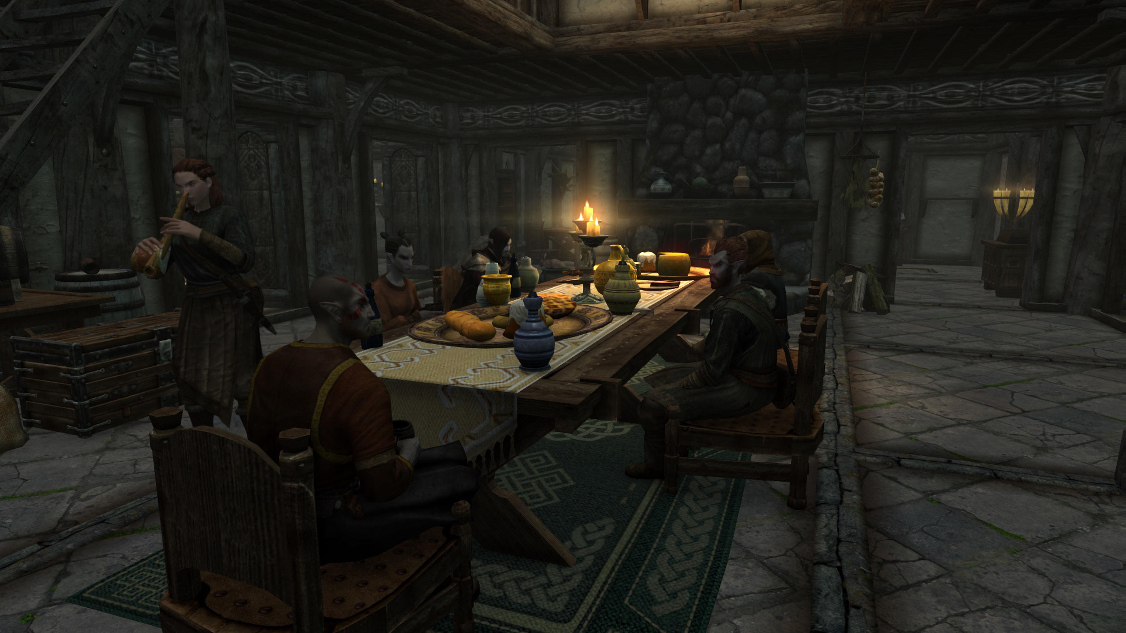 Windstad manor. The clutter took way longer than I wanted! r/skyrim