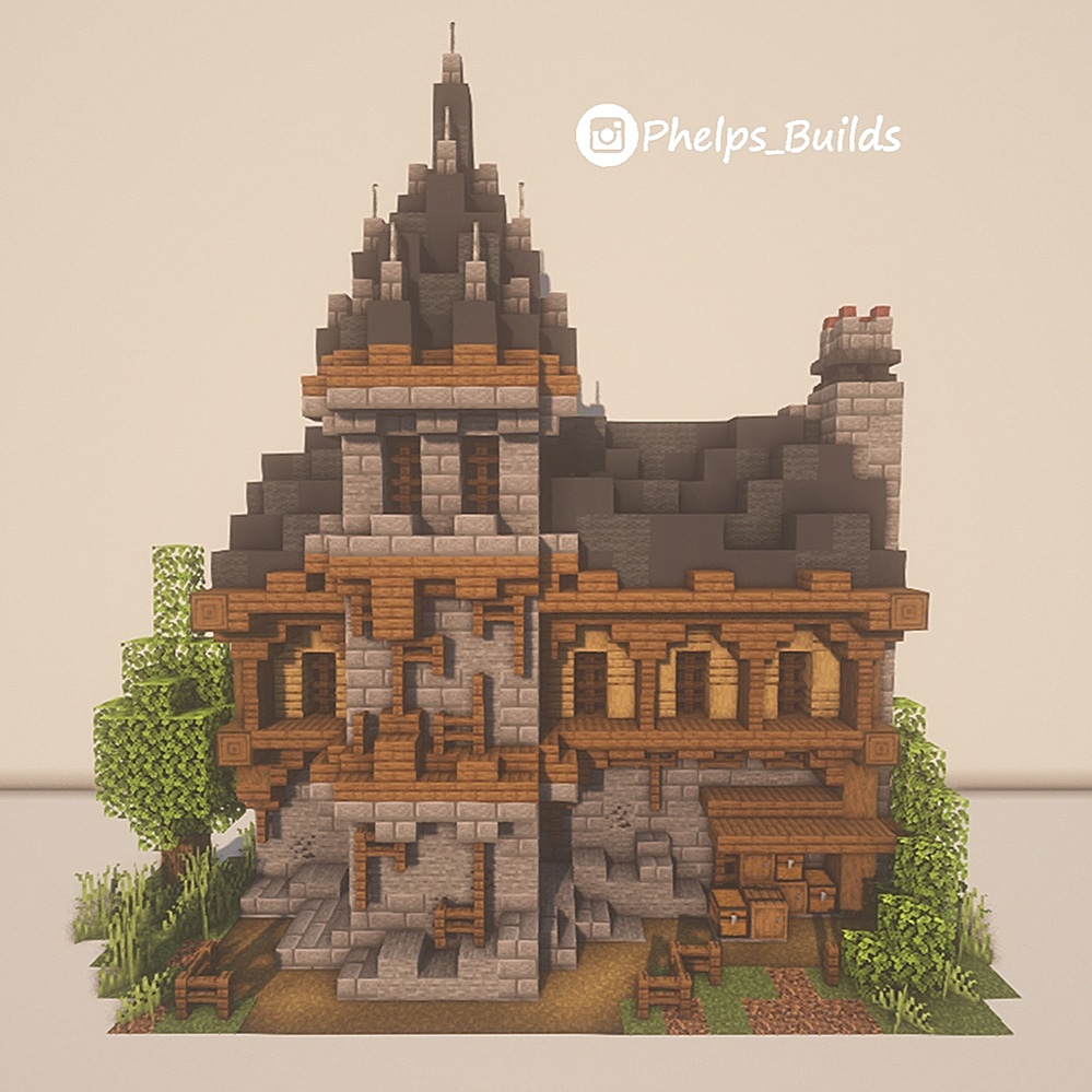 Victorian Minecraft House New