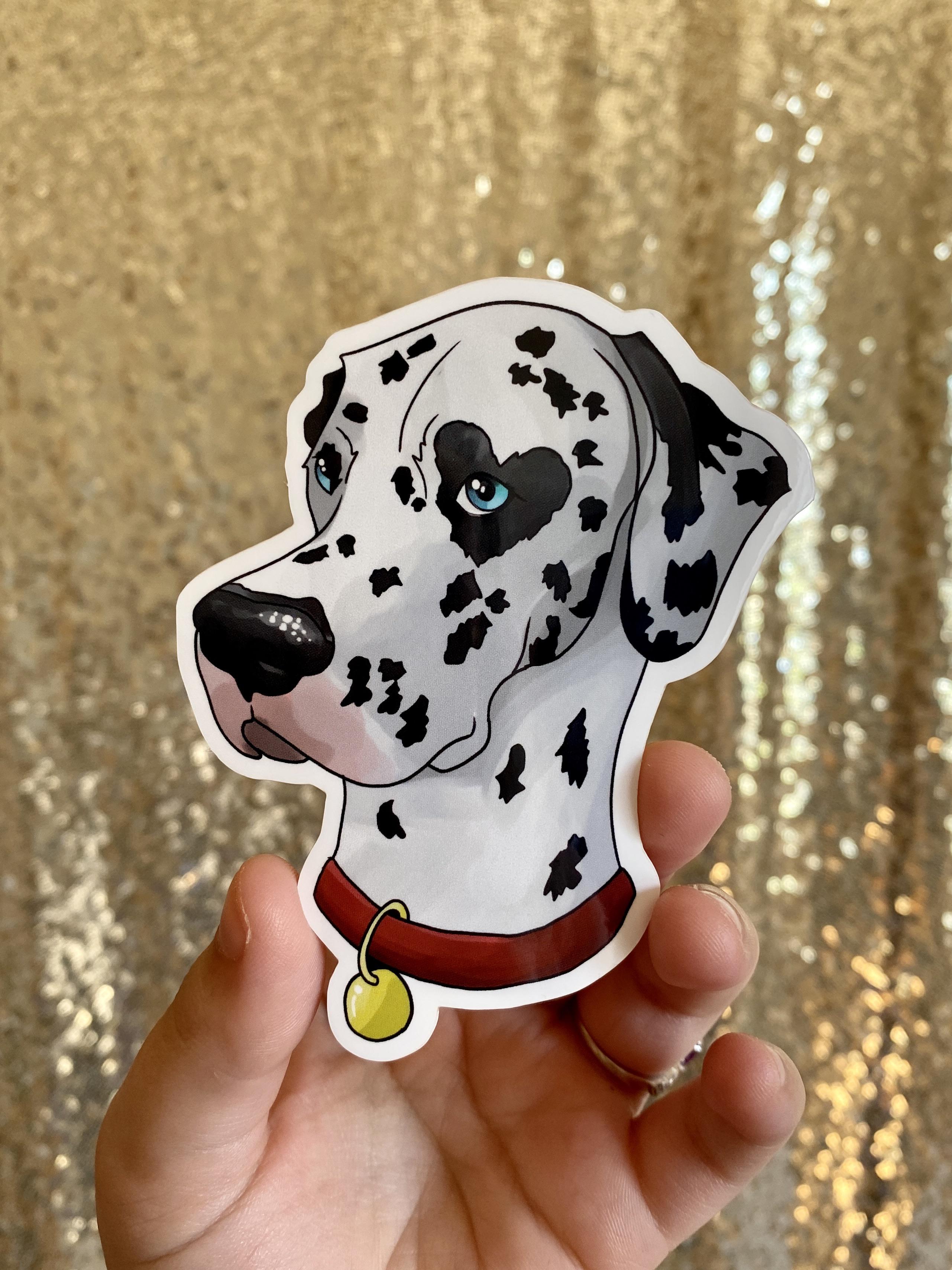 Dalmatian Sticker! r/dalmatians