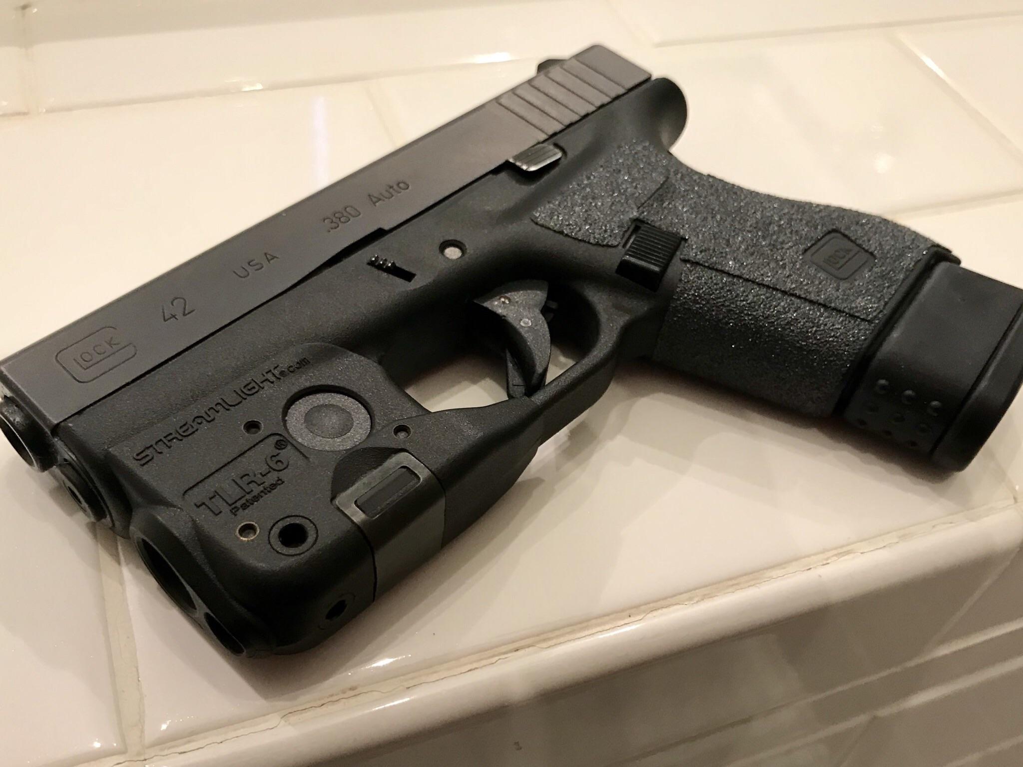 Everyday pocket carry 42 with Streamlight TLR6 r/Glocks