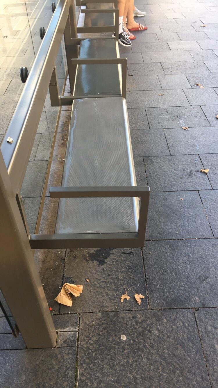 Web whether the bus stop benches are for health, convenience, or dignity, they serve a greater purpose than just being seats. One man is on a mission to build benches for bus stops after seeing a woman sitting on the dirt waiting for the bus. These bus stop benches in Sydney HostileArchitecture