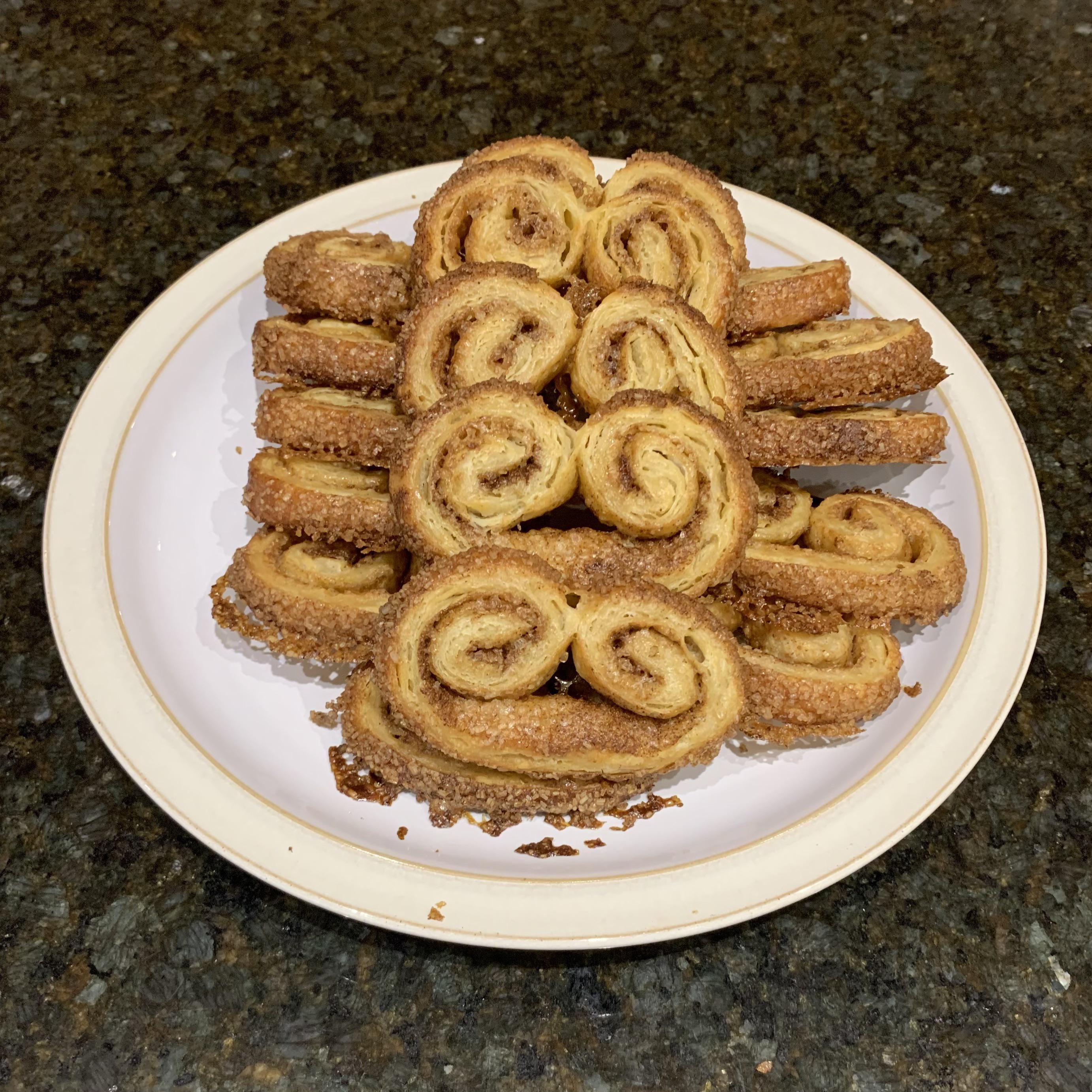 Cinnamon Palmiers from Dessert Person and Claire’s perfect rough puff