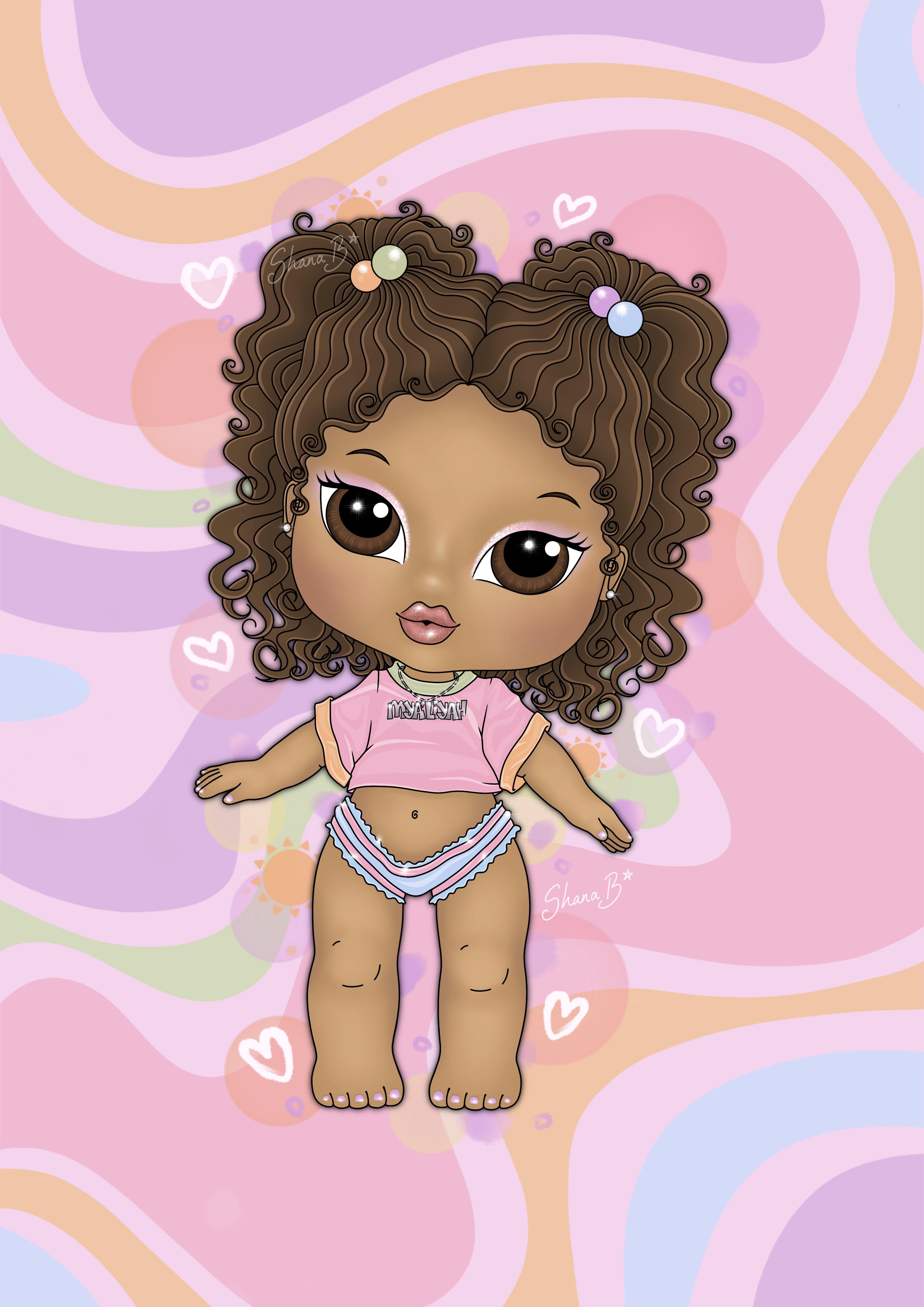 Custom Bratz Baby For A Lovely Mama To Bes Baby Shower Had So Much