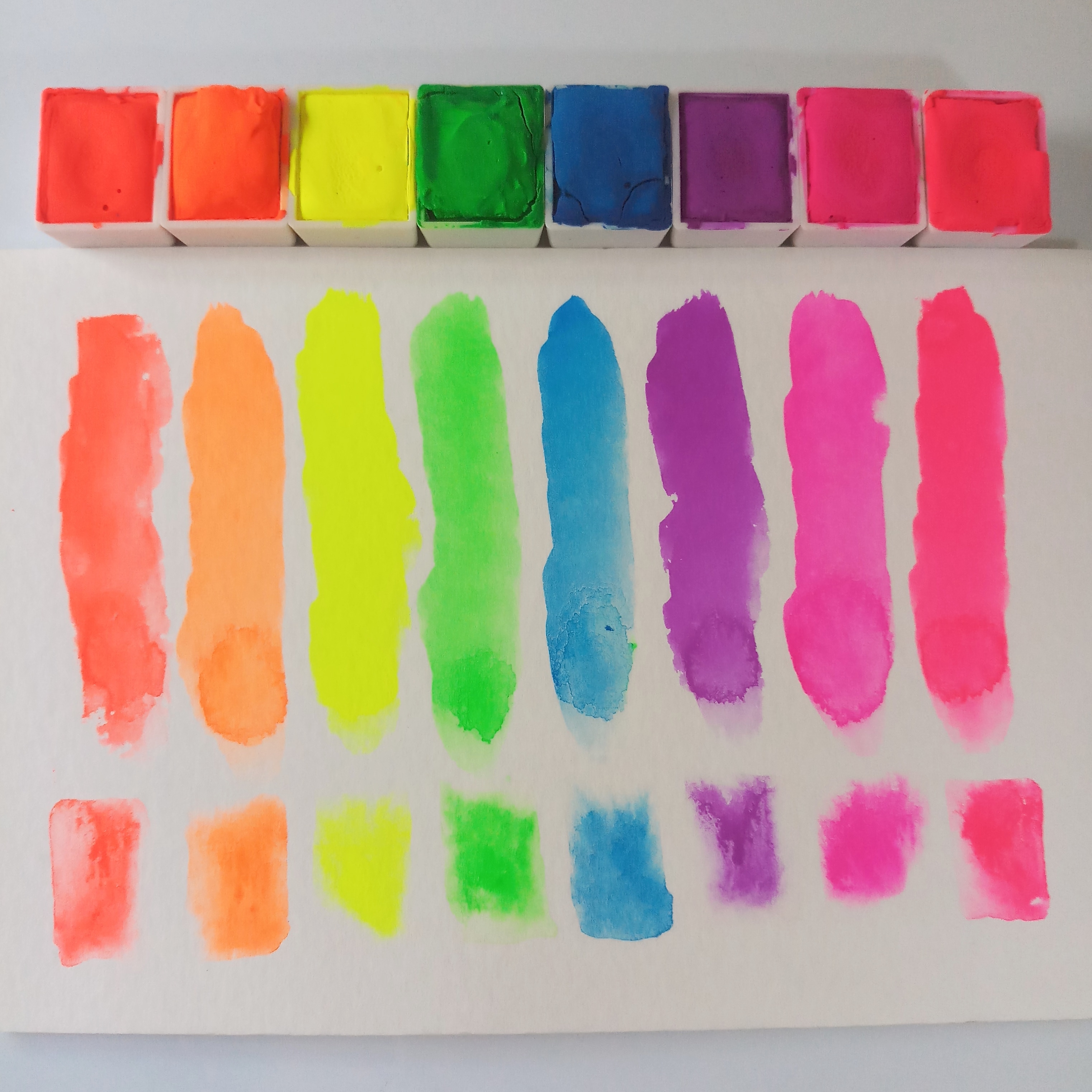 Handmade Neon Watercolor set r/phclassifieds