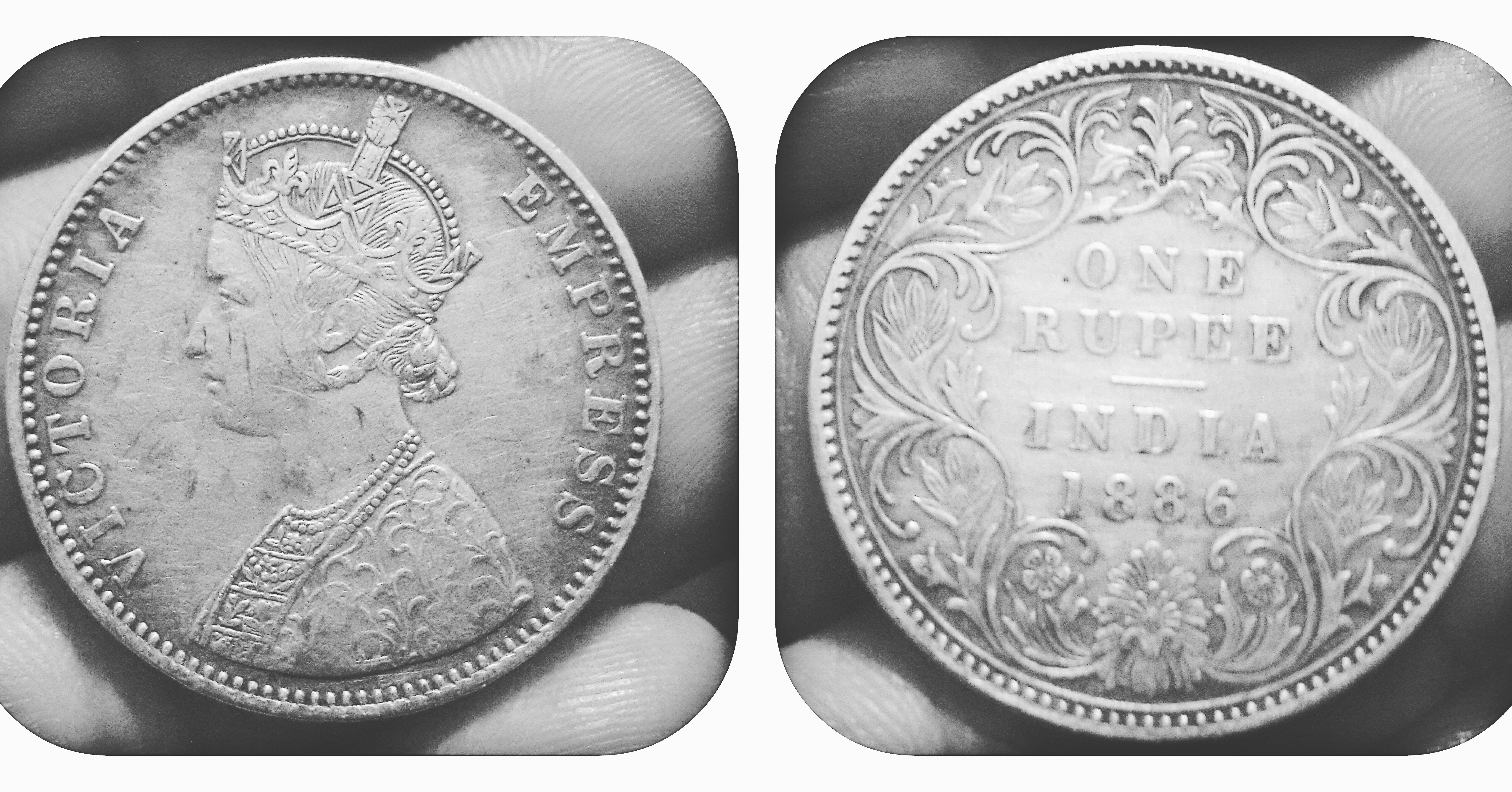 Indian coin from 1886. r/india