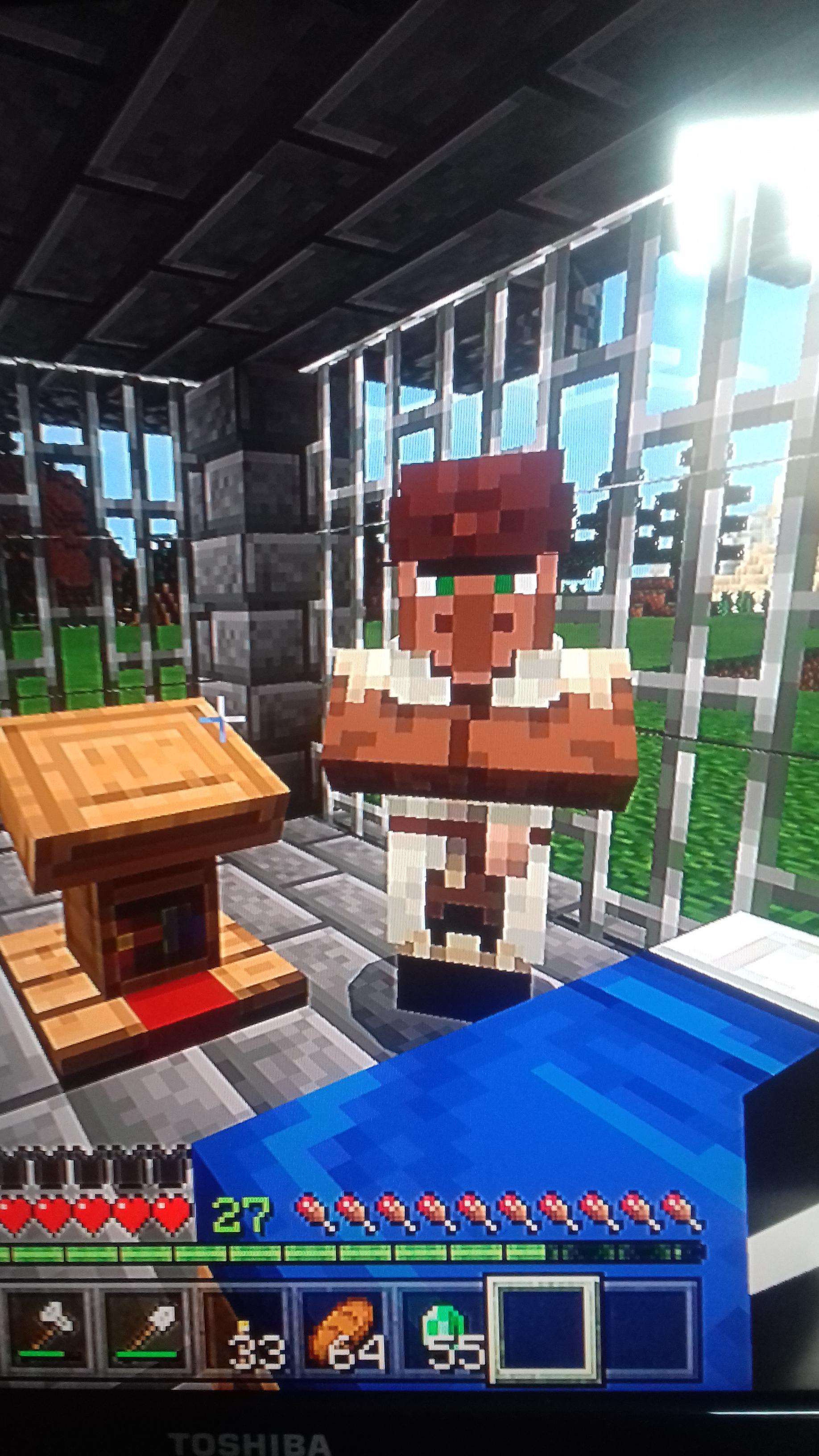 This villager that I cured isn't switching from a shepard to a librarian on bedrock edition r